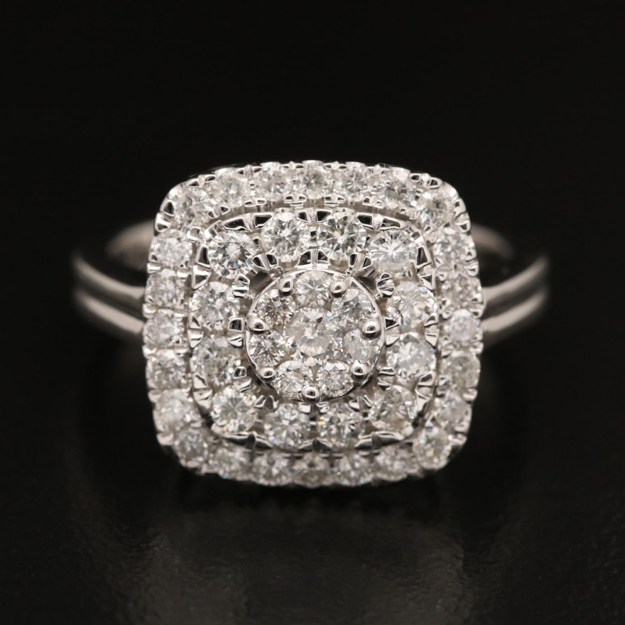 14K 1.21 CTW Diamond Ring