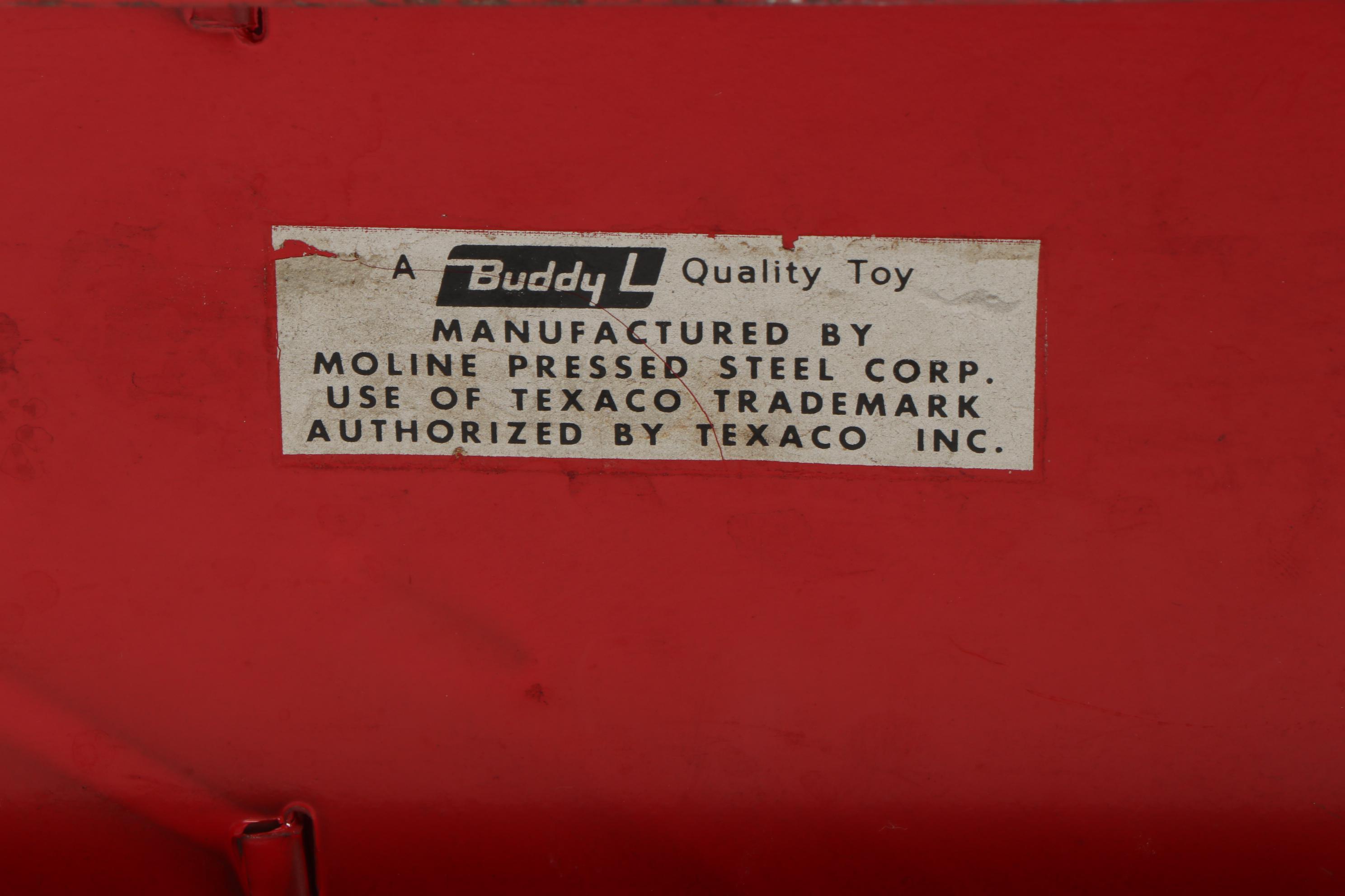 Moline Buddy-L Pressed Steal Texaco Truck