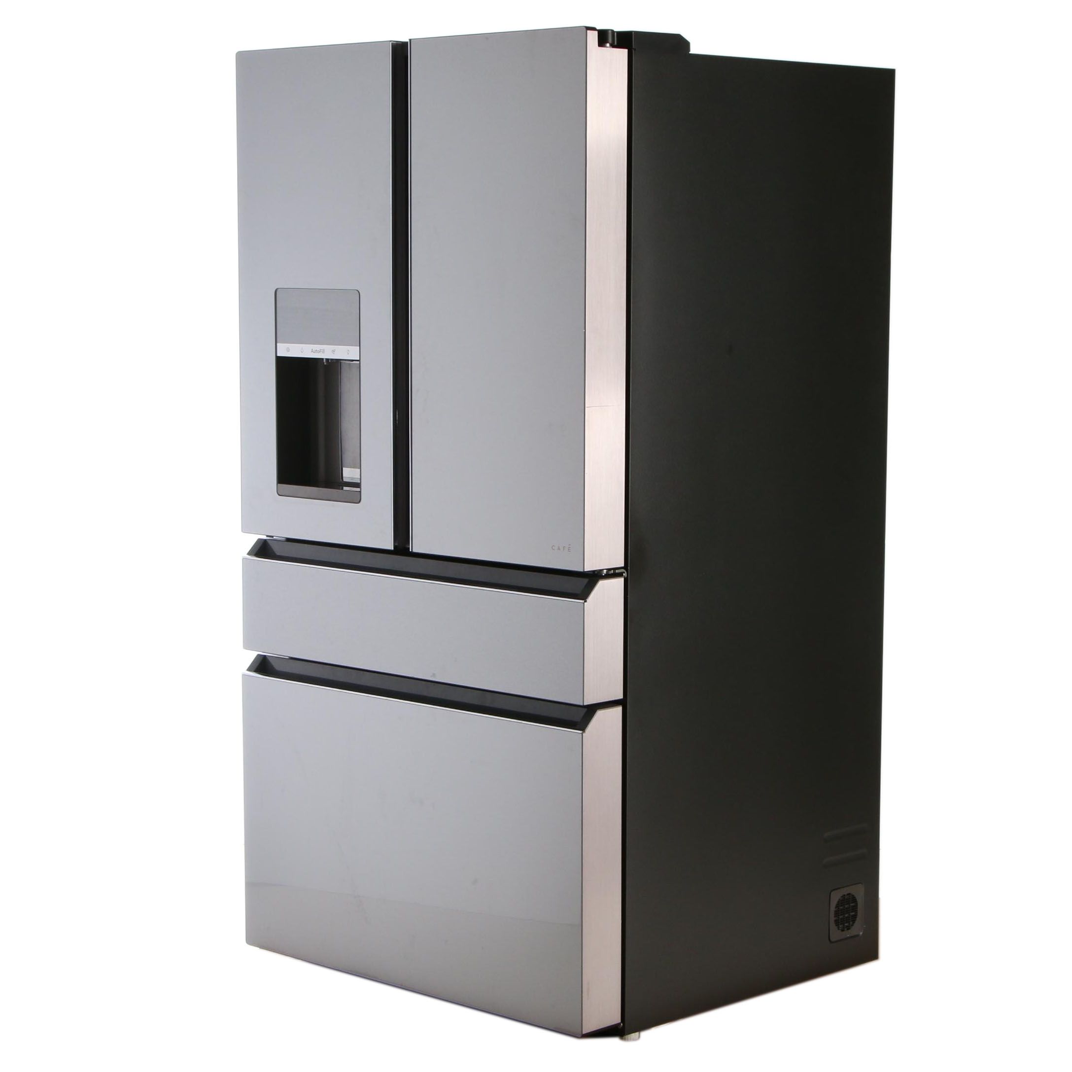 GE Cafe™ Series Platinum Glass 27.8 Cu.Ft. Smart 4-Door French-Door Refrigerator