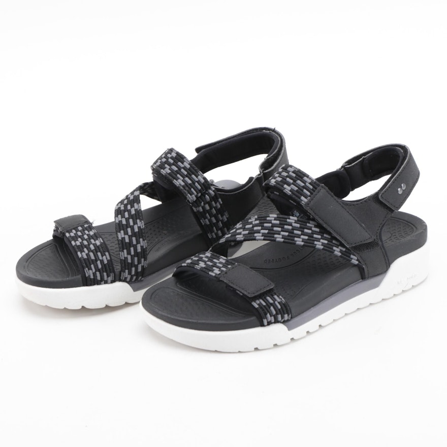 Rykän Rowana Black/Gray Sport Sandals