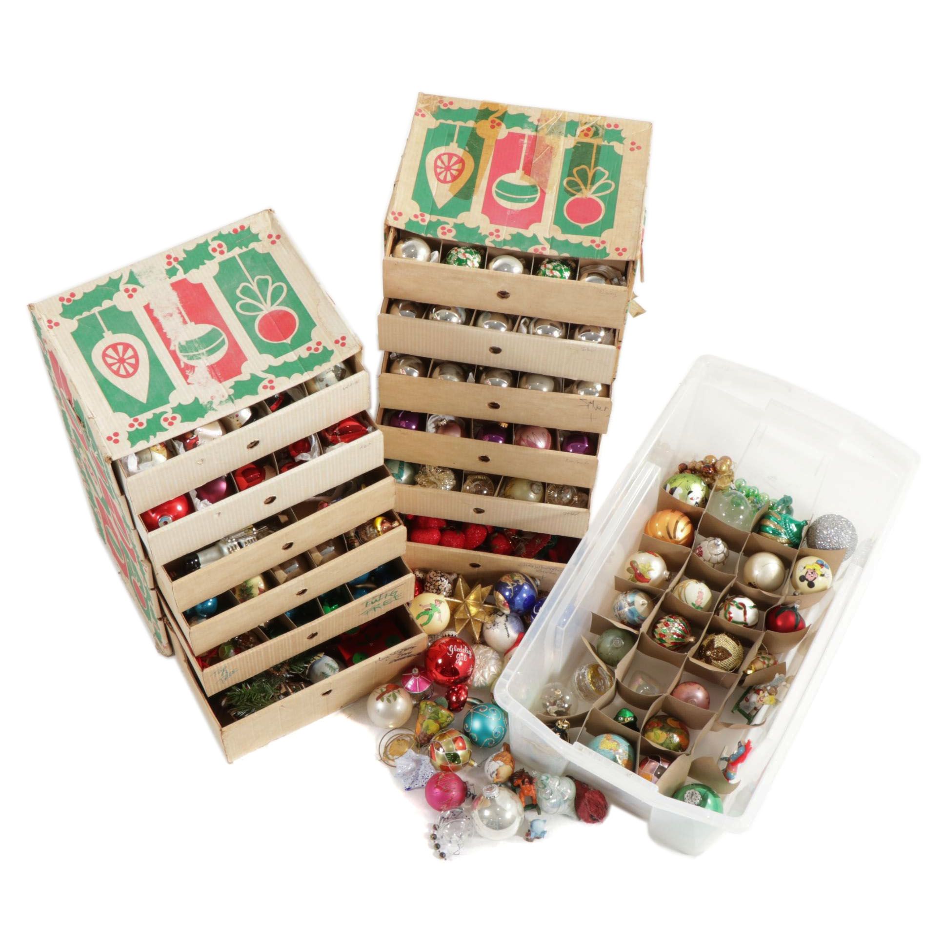 Blown Glass and Other Christmas Ornaments and Decor