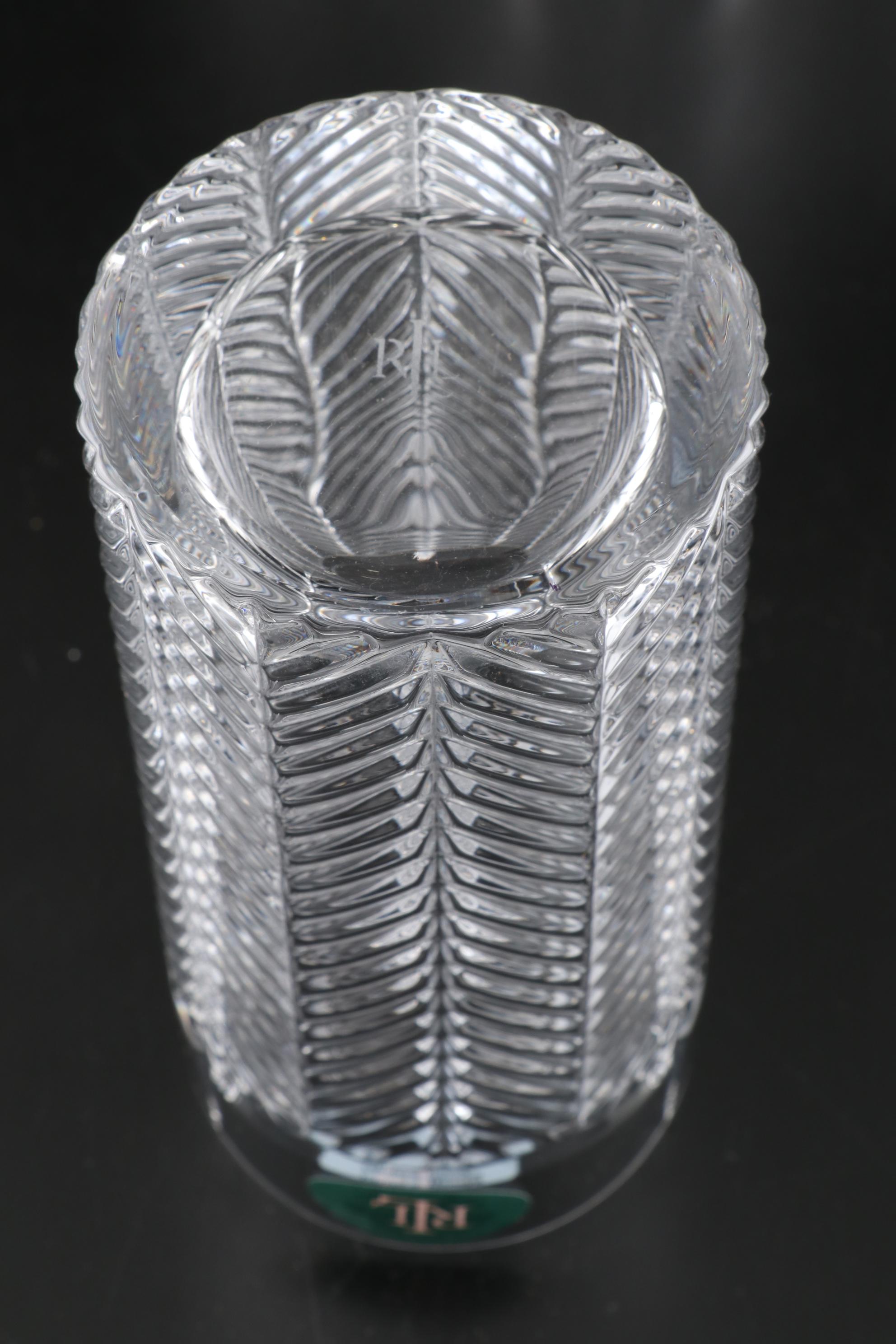 Ralph Lauren "Herringbone" Highball Glasses