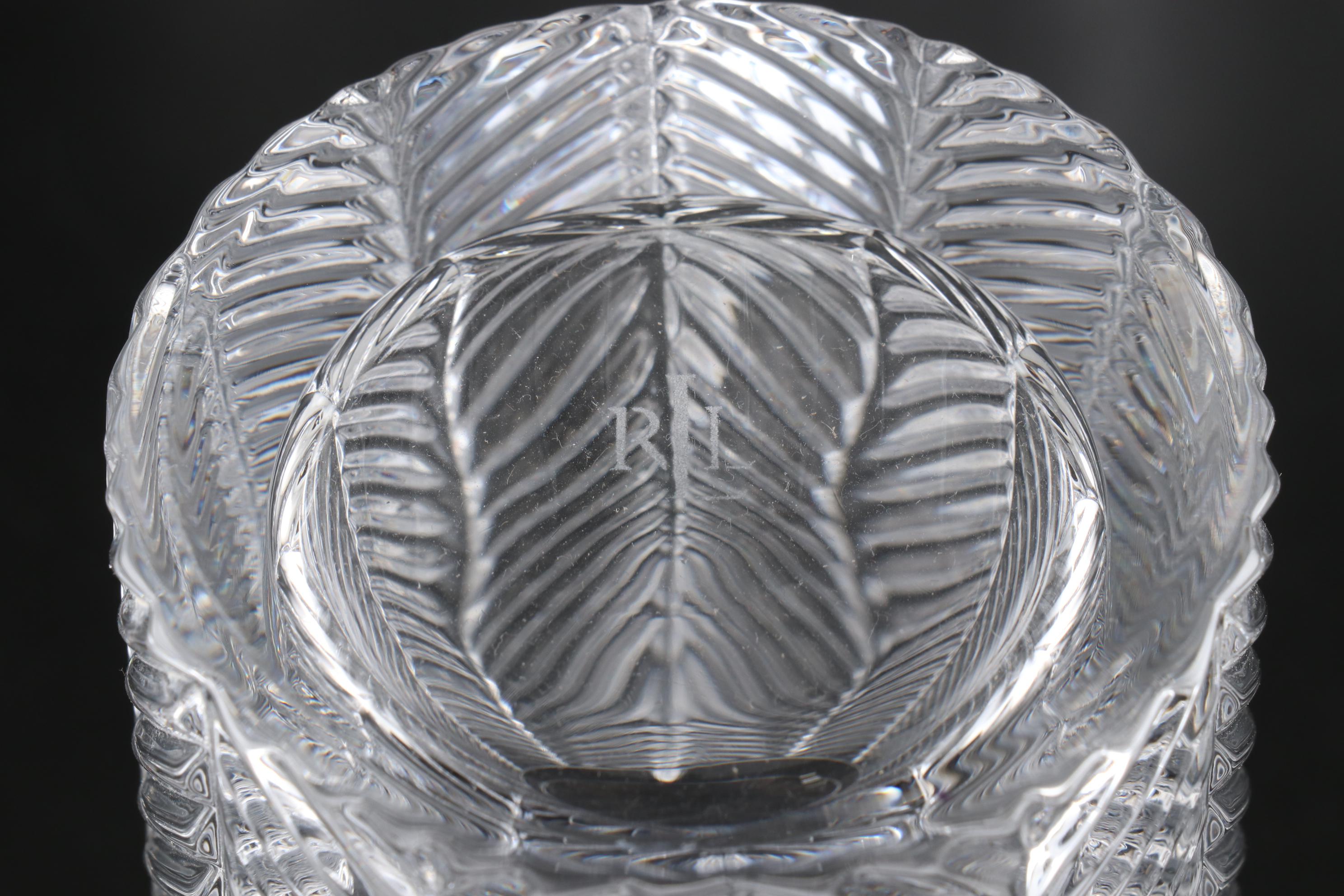 Ralph Lauren "Herringbone" Highball Glasses