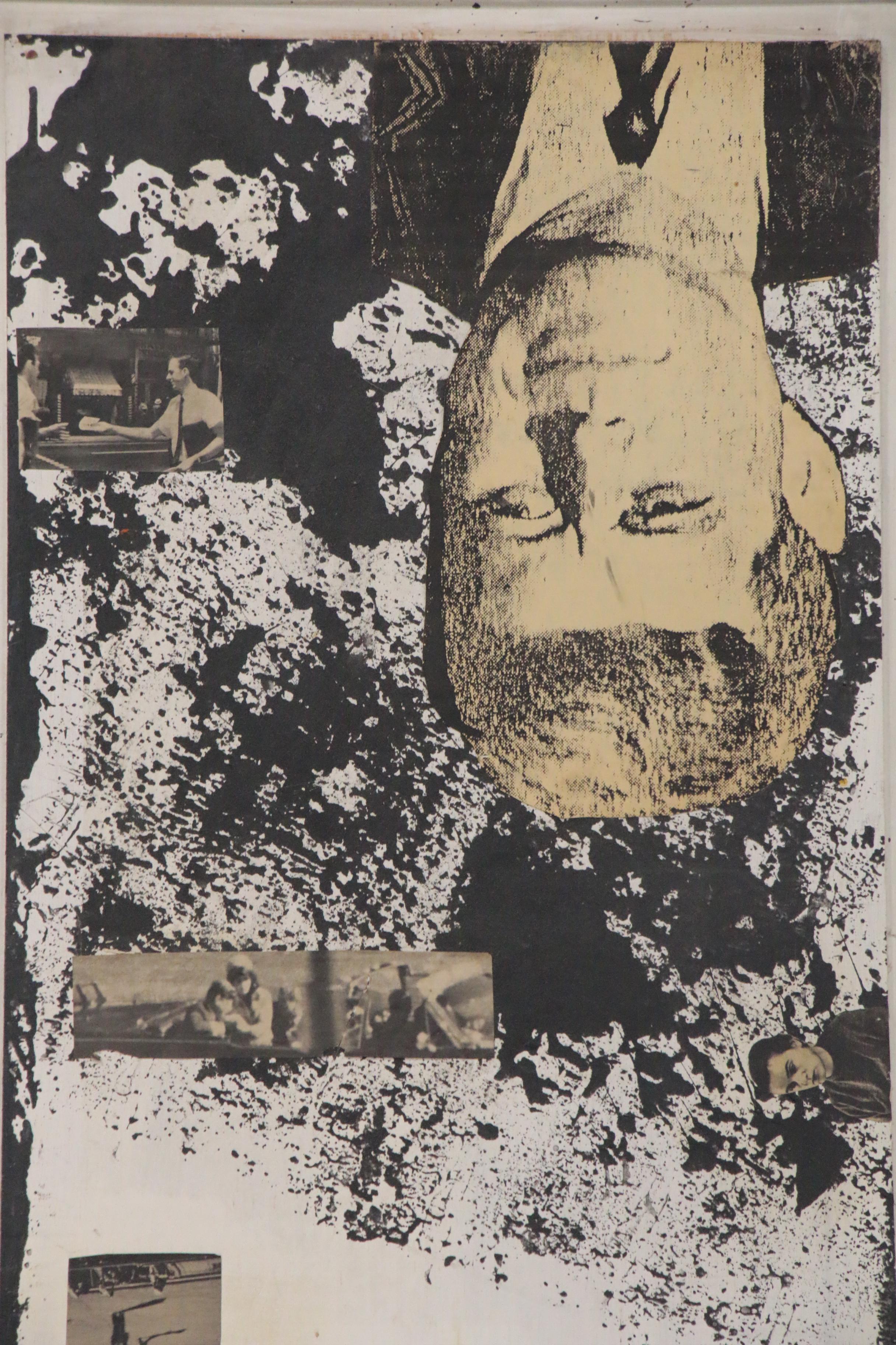 Andrew VanSickle Folk Art Mixed Media Painting, 21st Century