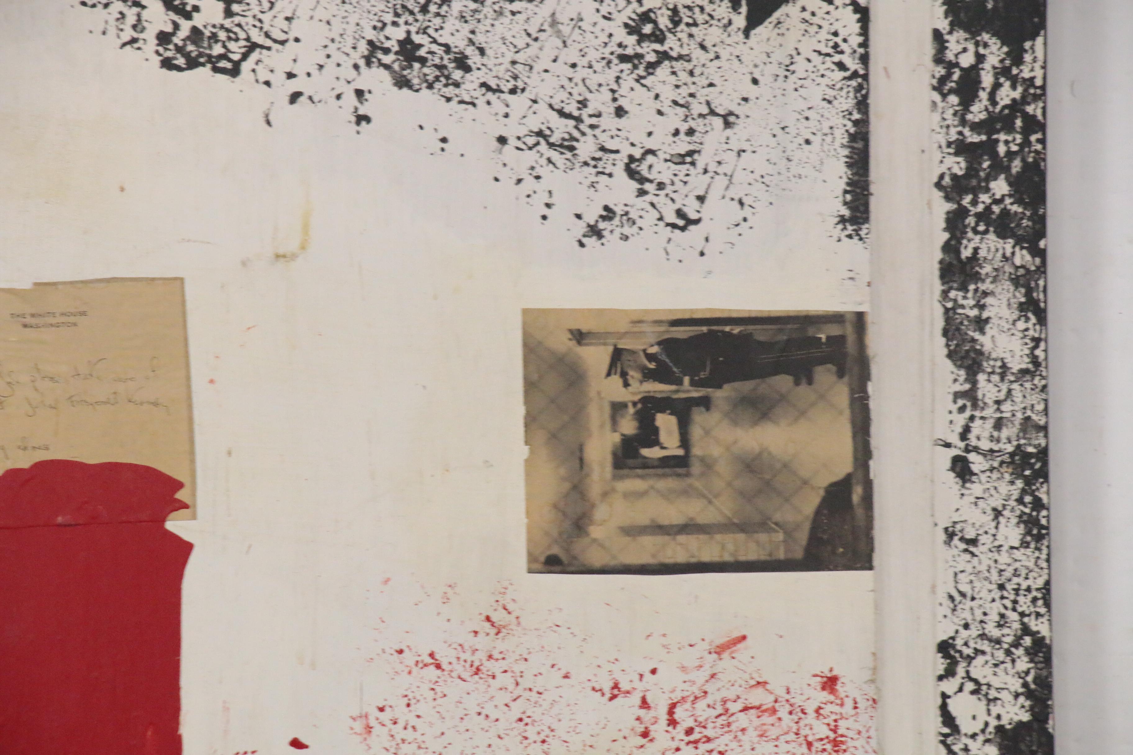 Andrew VanSickle Folk Art Mixed Media Painting, 21st Century