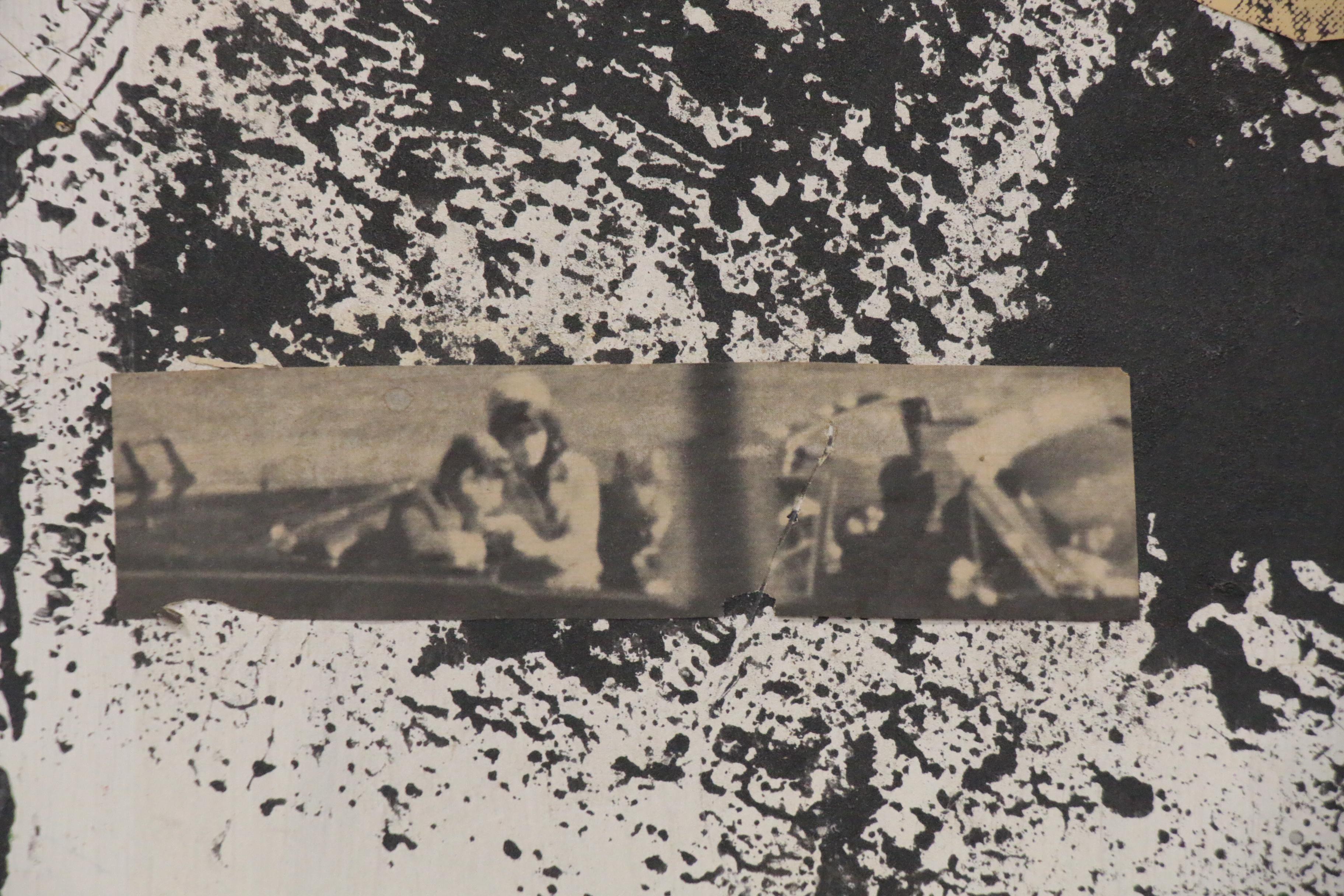 Andrew VanSickle Folk Art Mixed Media Painting, 21st Century