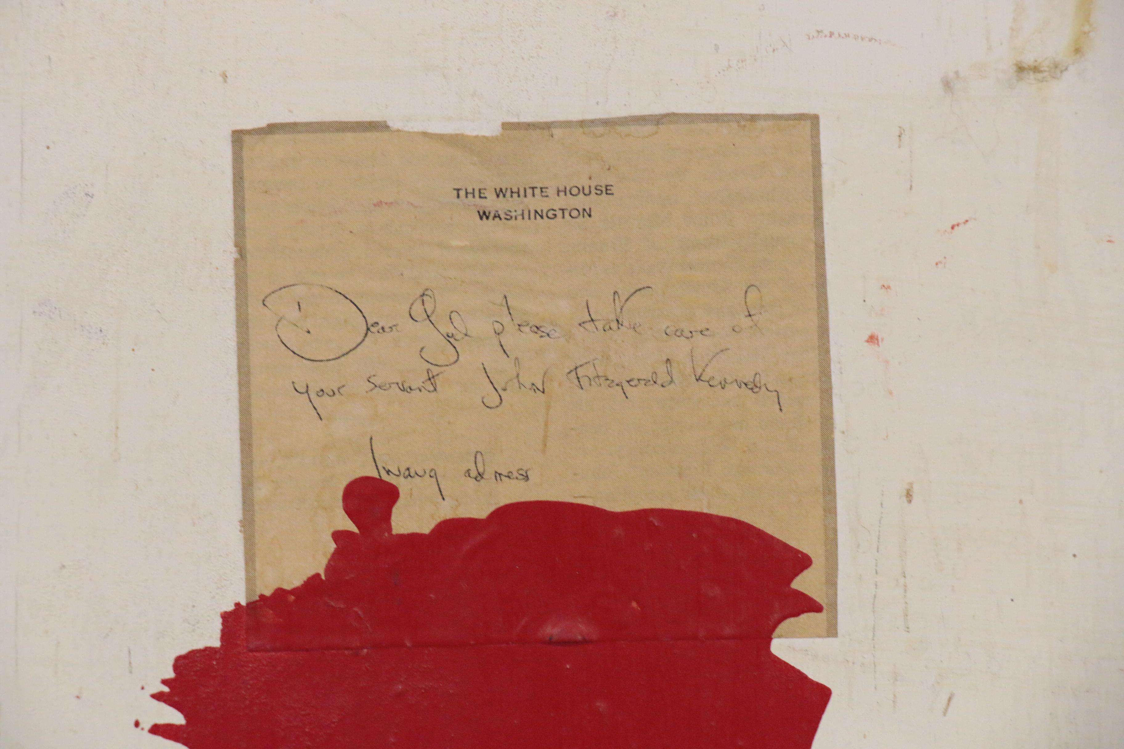 Andrew VanSickle Folk Art Mixed Media Painting, 21st Century