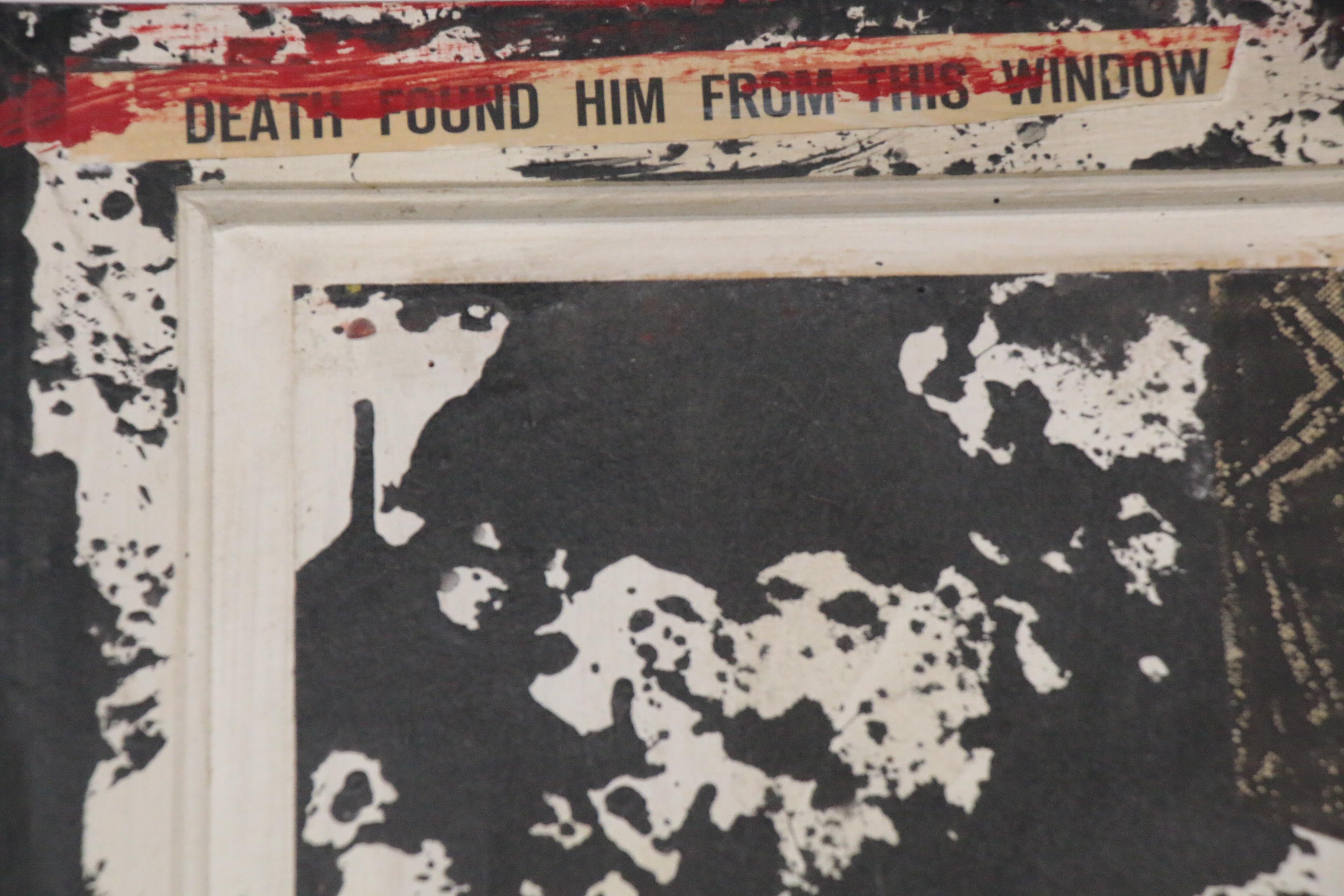 Andrew VanSickle Folk Art Mixed Media Painting, 21st Century