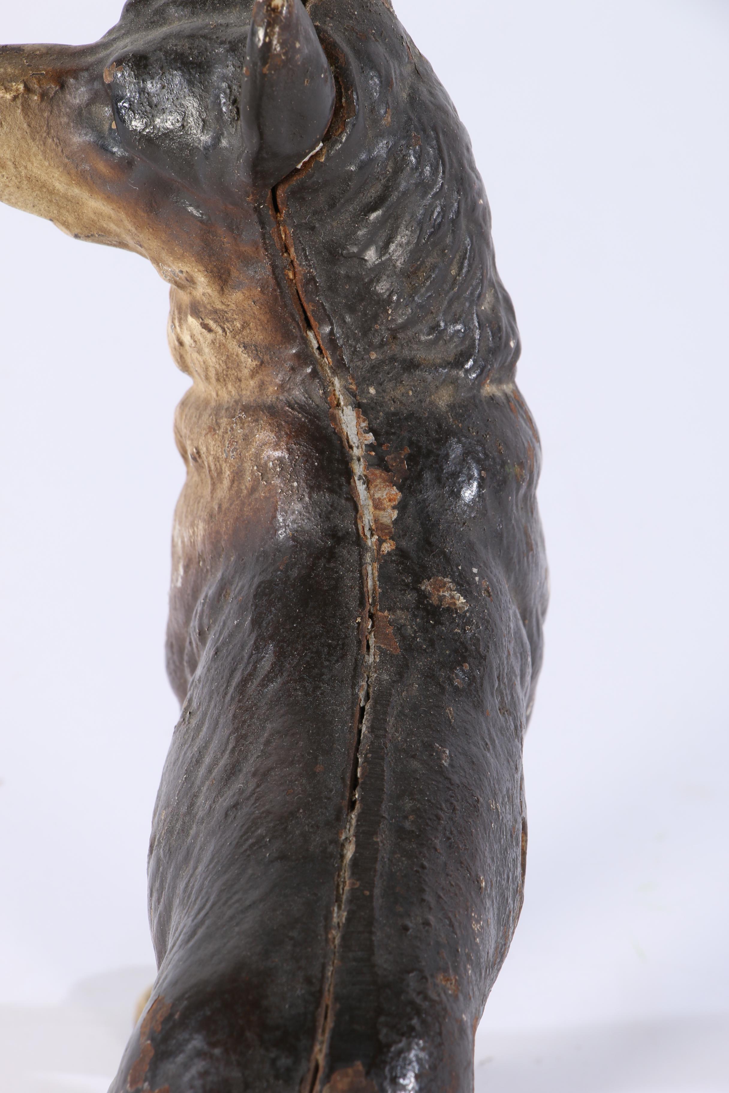 Cast Iron German Shepard Dog Doorstop