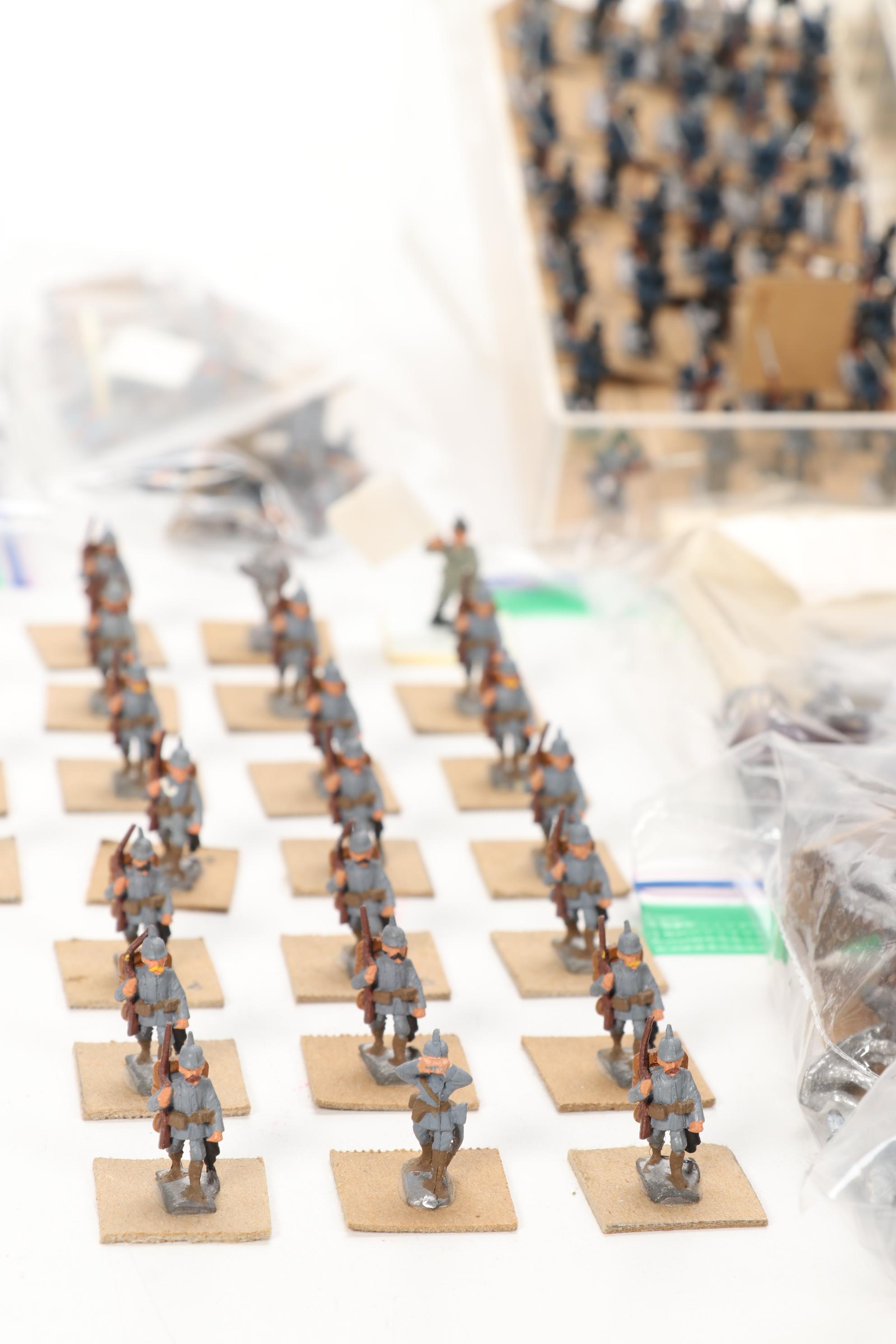 Hand-Painted 15mm German WW1 Toy Soldiers, 21st Century