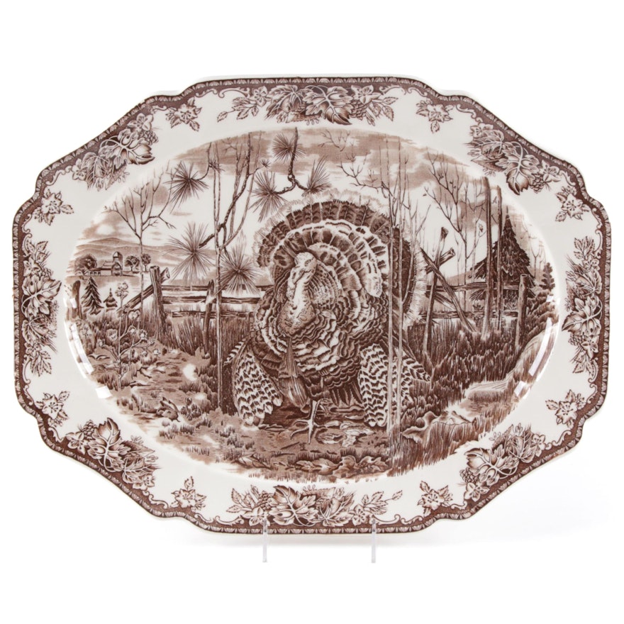 Josiah Wedgwood & Sons for Williams Sonoma "His Majesty" Platter, 1999