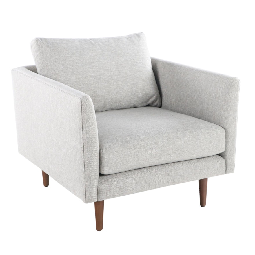 Article "Burrard" Mid Century Modern Style Upholstered Armchair