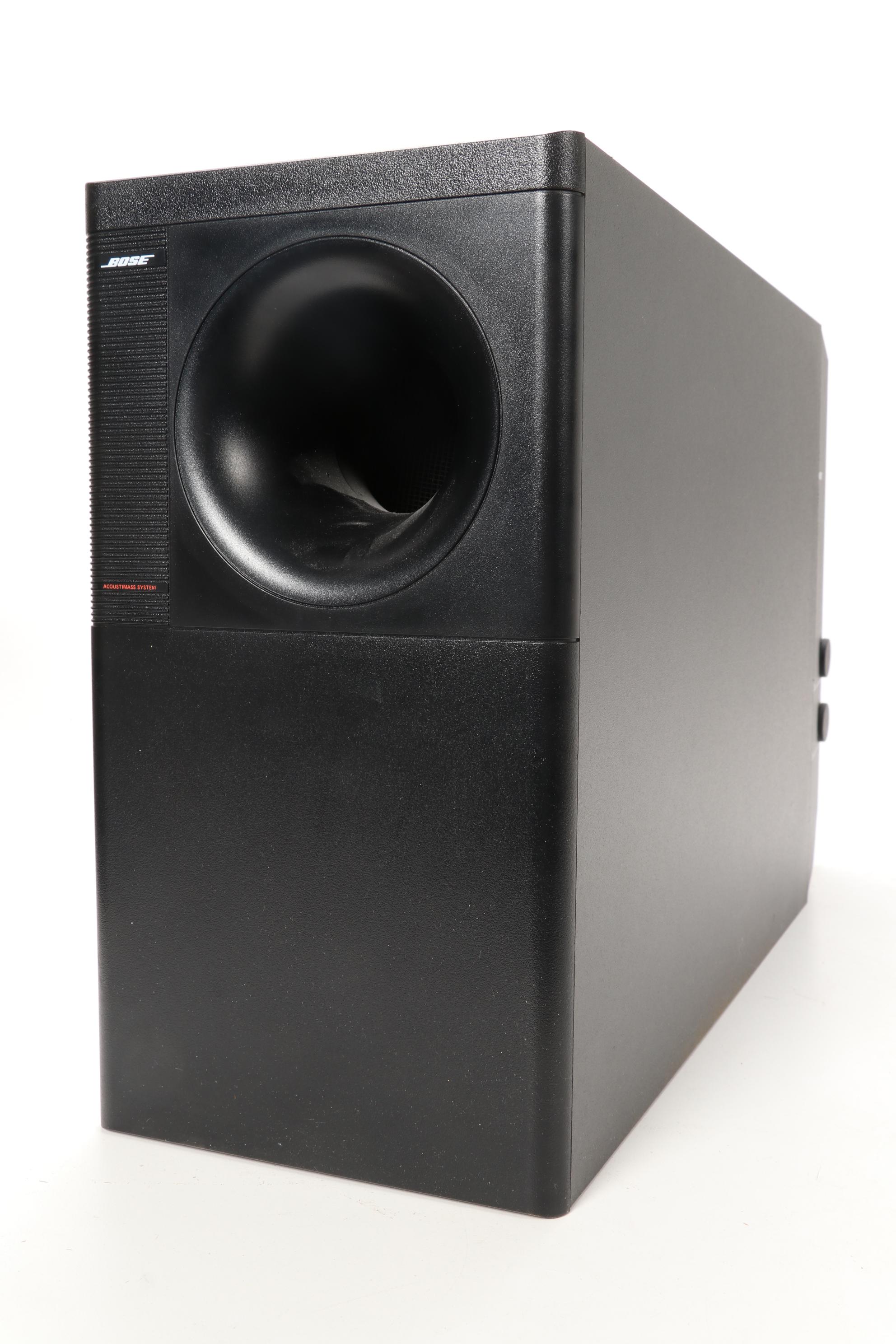 Bose "Acoustimass 5 and 20 Powered Speaker System" with Accessories