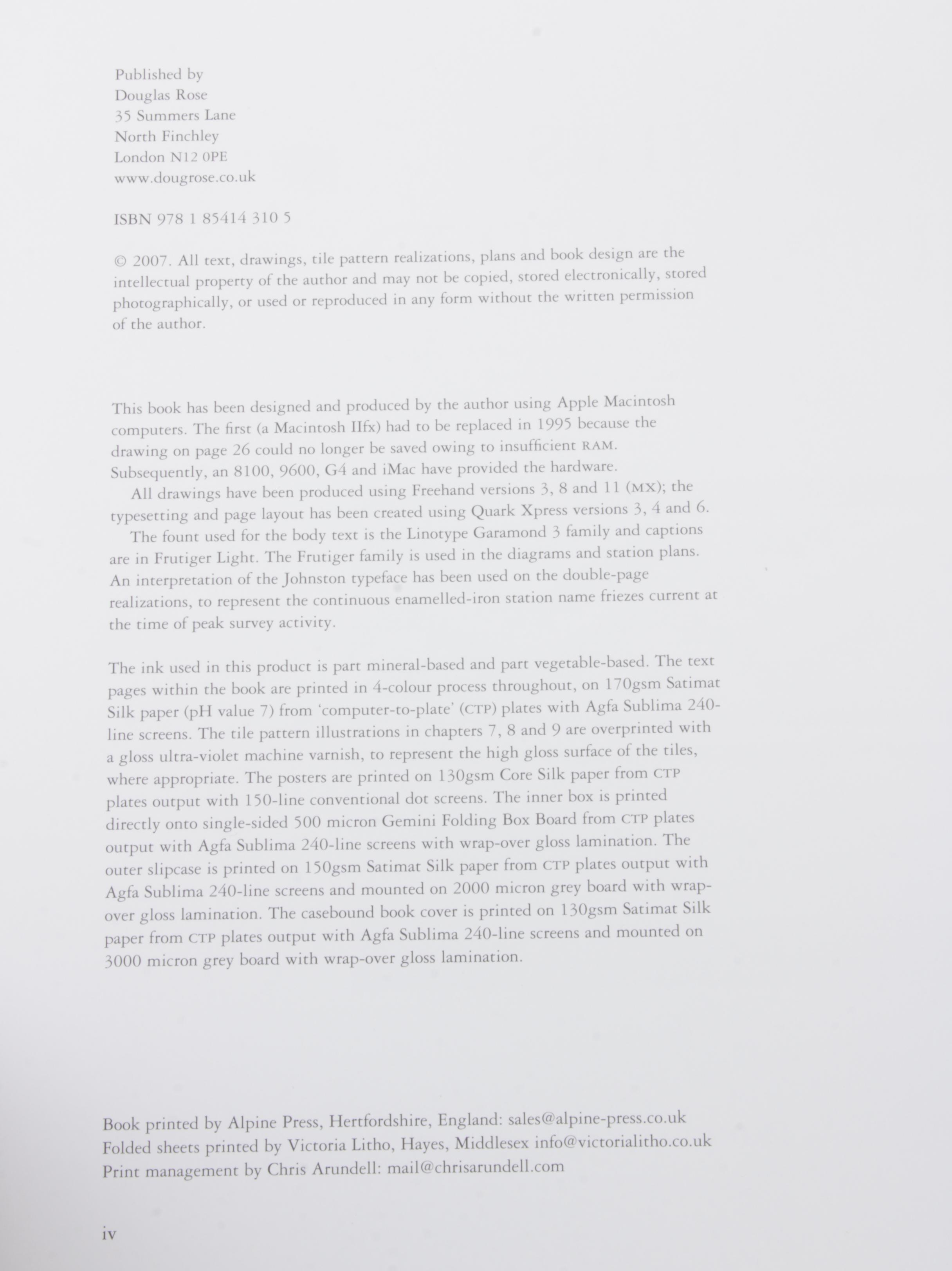 London Underground History Books Including "The Moving Metropolis" by S. Taylor