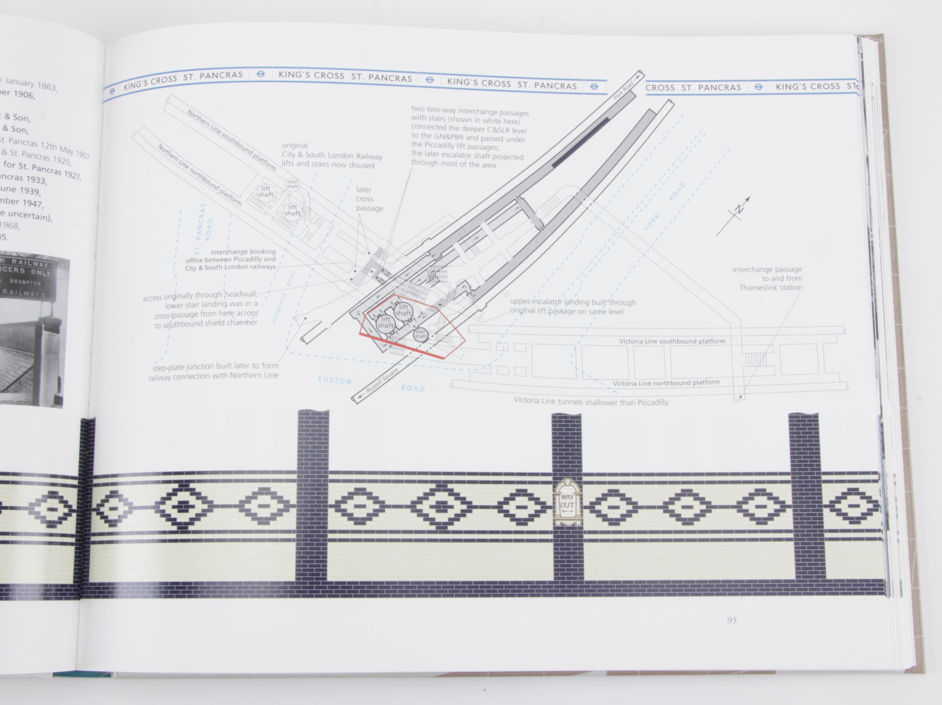 London Underground History Books Including "The Moving Metropolis" by S. Taylor