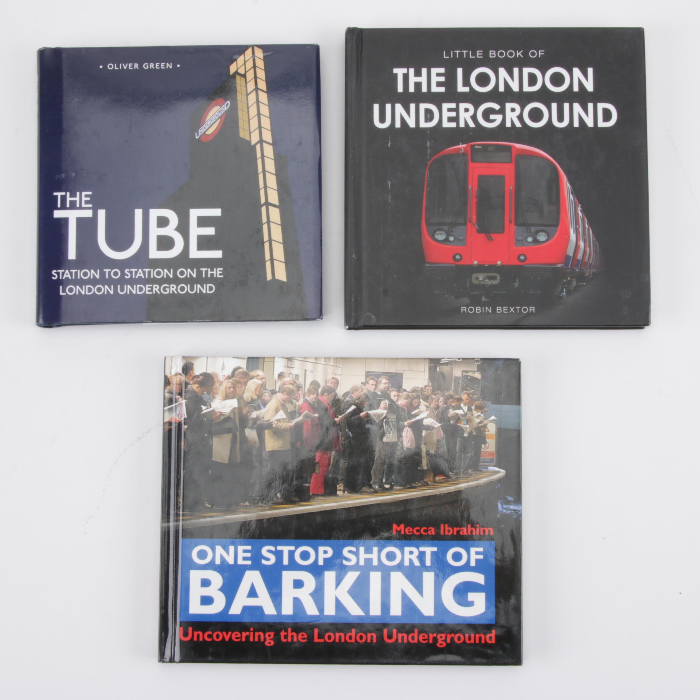 London Underground History Books Including "The Moving Metropolis" by S. Taylor