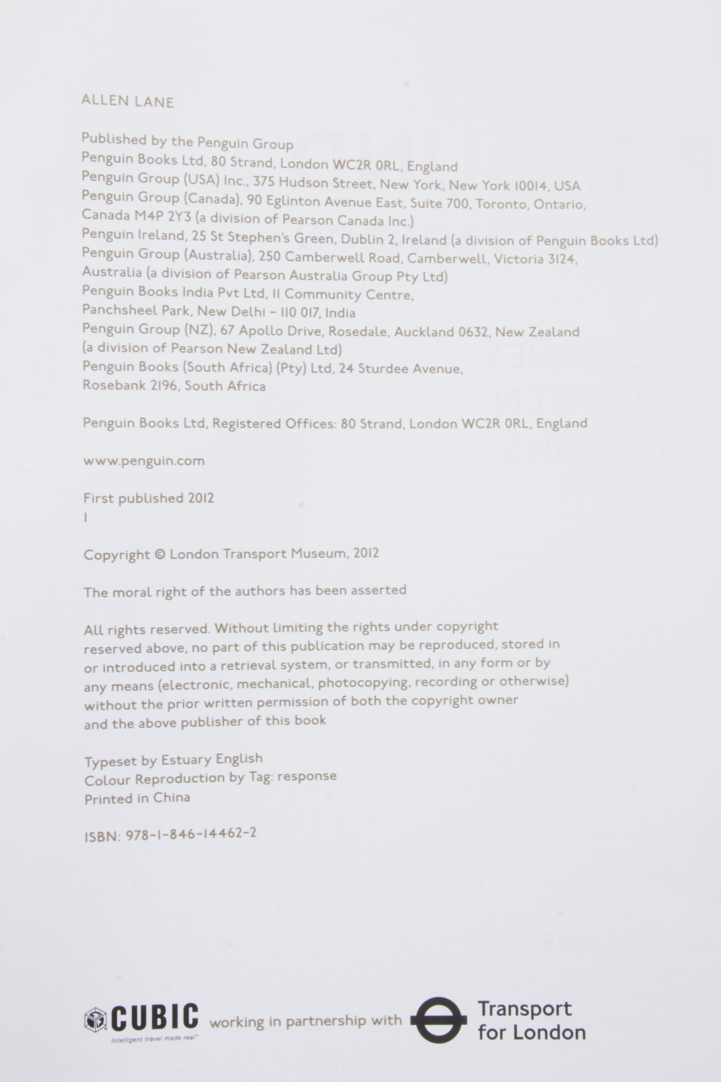 London Underground History Books Including "The Moving Metropolis" by S. Taylor