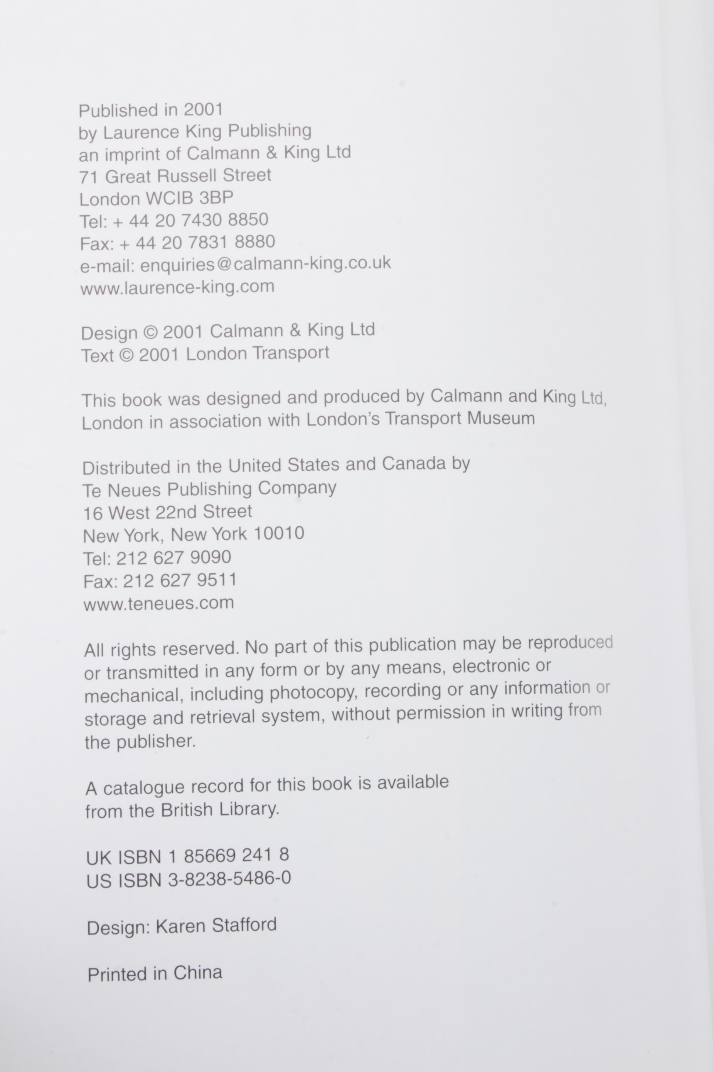 London Underground History Books Including "The Moving Metropolis" by S. Taylor