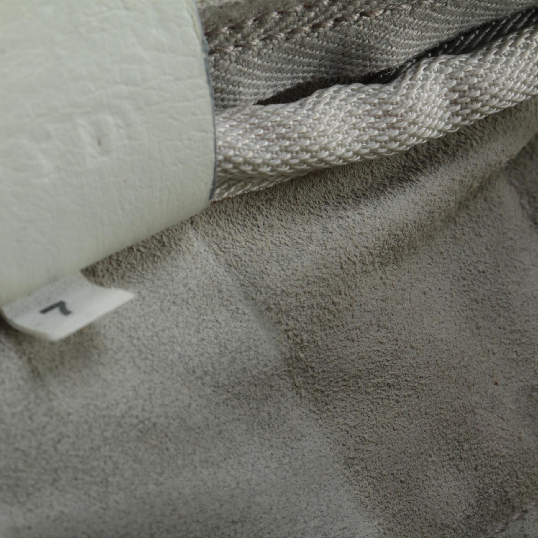 Prada Sport Orange and Gray Canvas Shoulder Bag