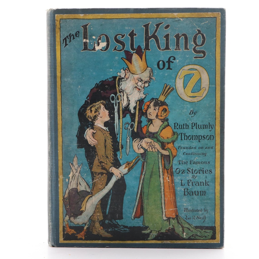 First Edition, Early State "The Lost King of Oz" by Ruth Plumly Thompson, 1925