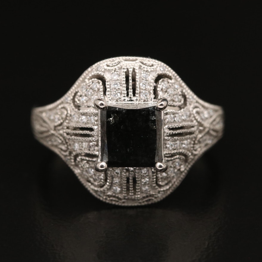 Platinum 1.87 CTW Diamond Ring