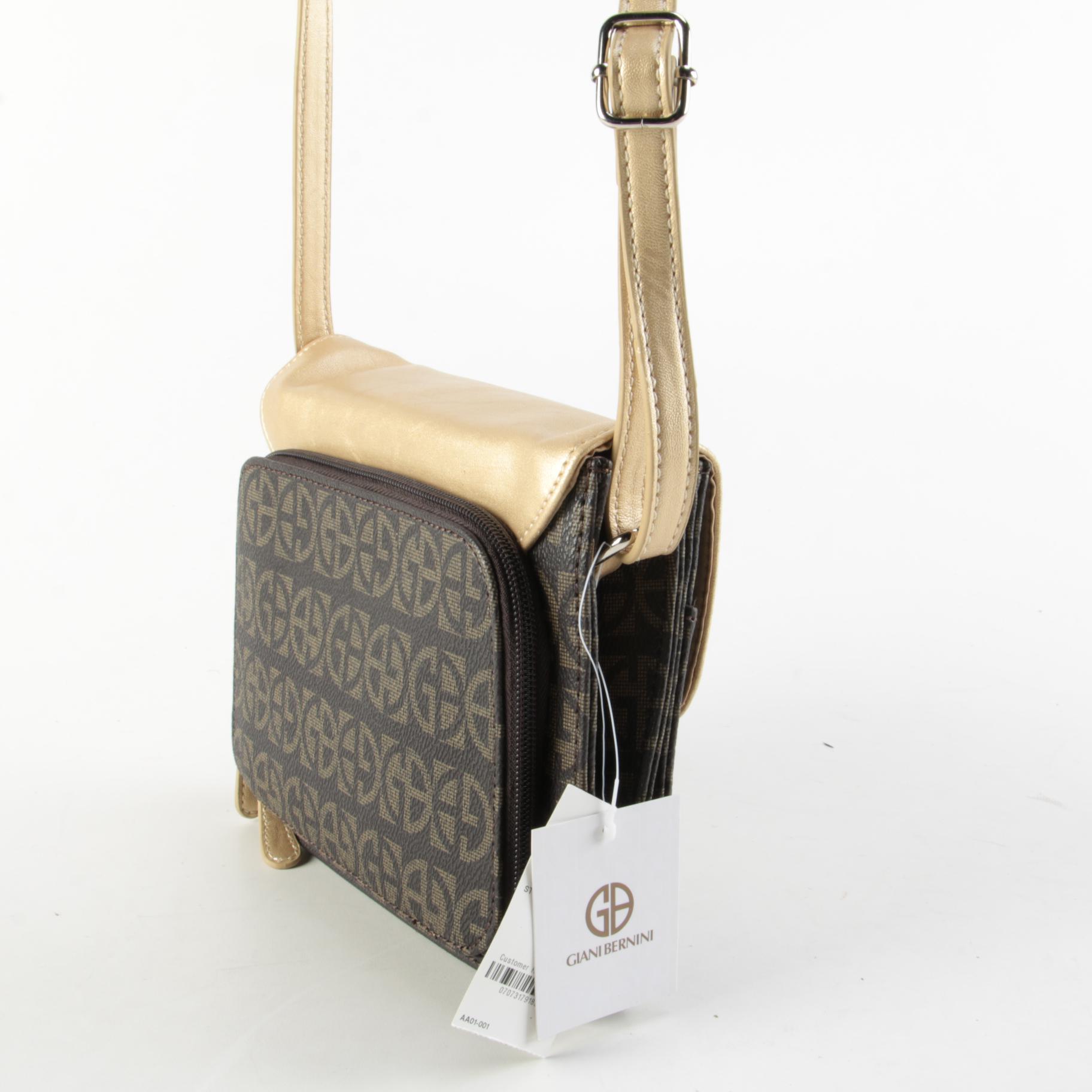 Giani Bernini Signature Colorblock Crossbody Organizer Bag