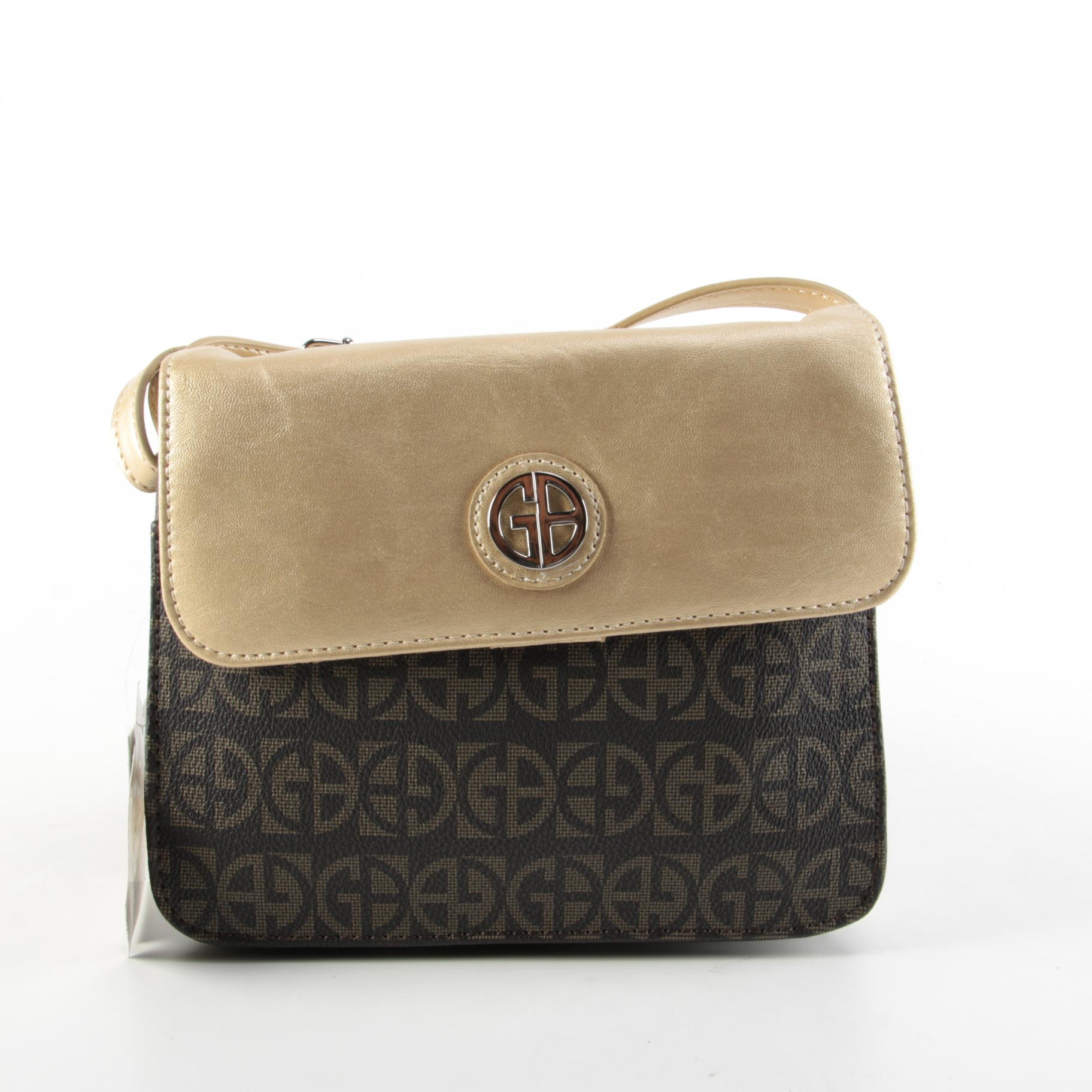 Giani Bernini Signature Colorblock Crossbody Organizer Bag