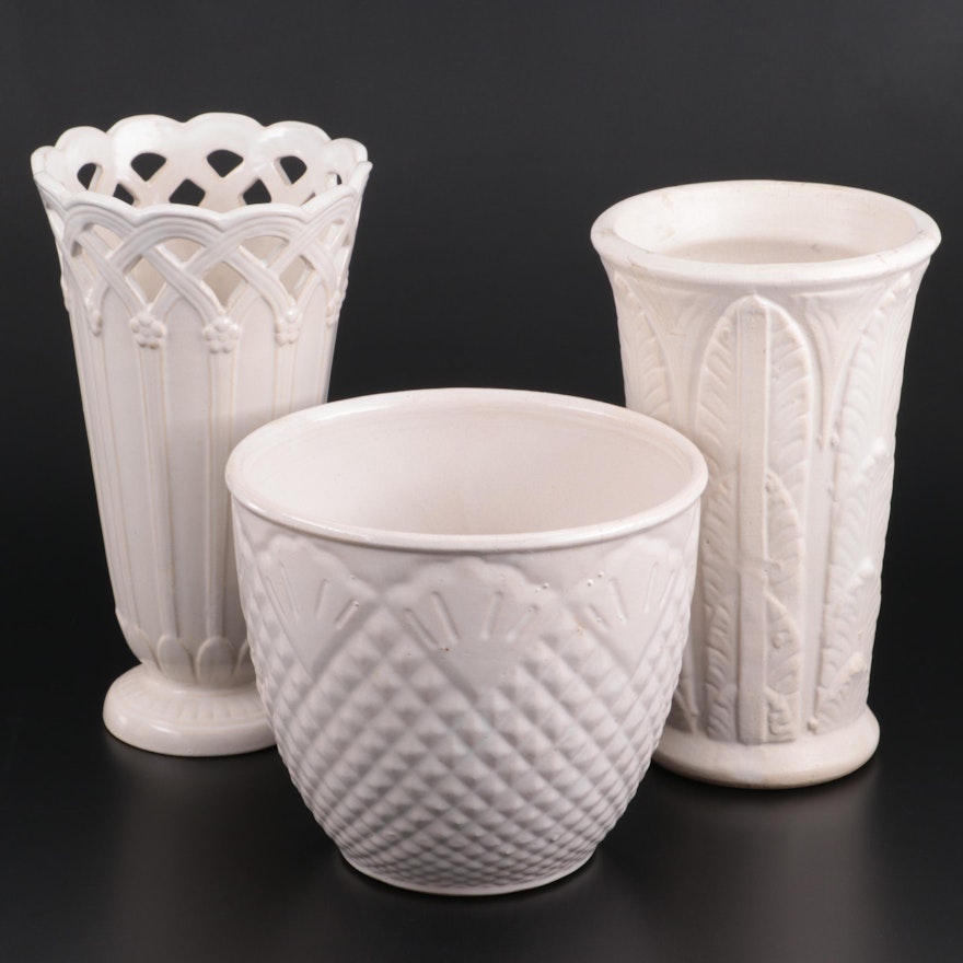 Robinson Ransbottom Pottery Stoneware Vase, Planter, and More