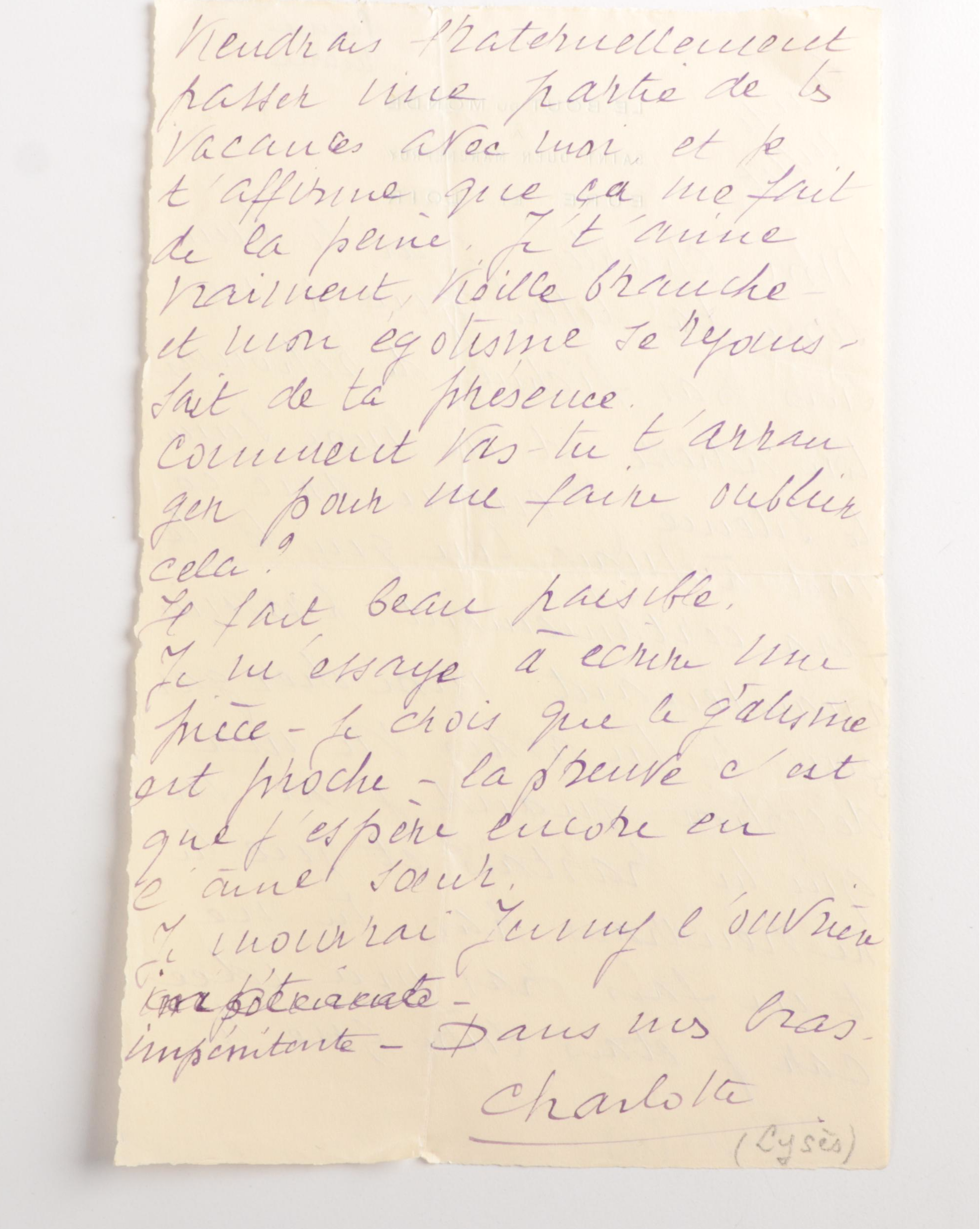 French Actor Sacha Guitry Memorabilia and More