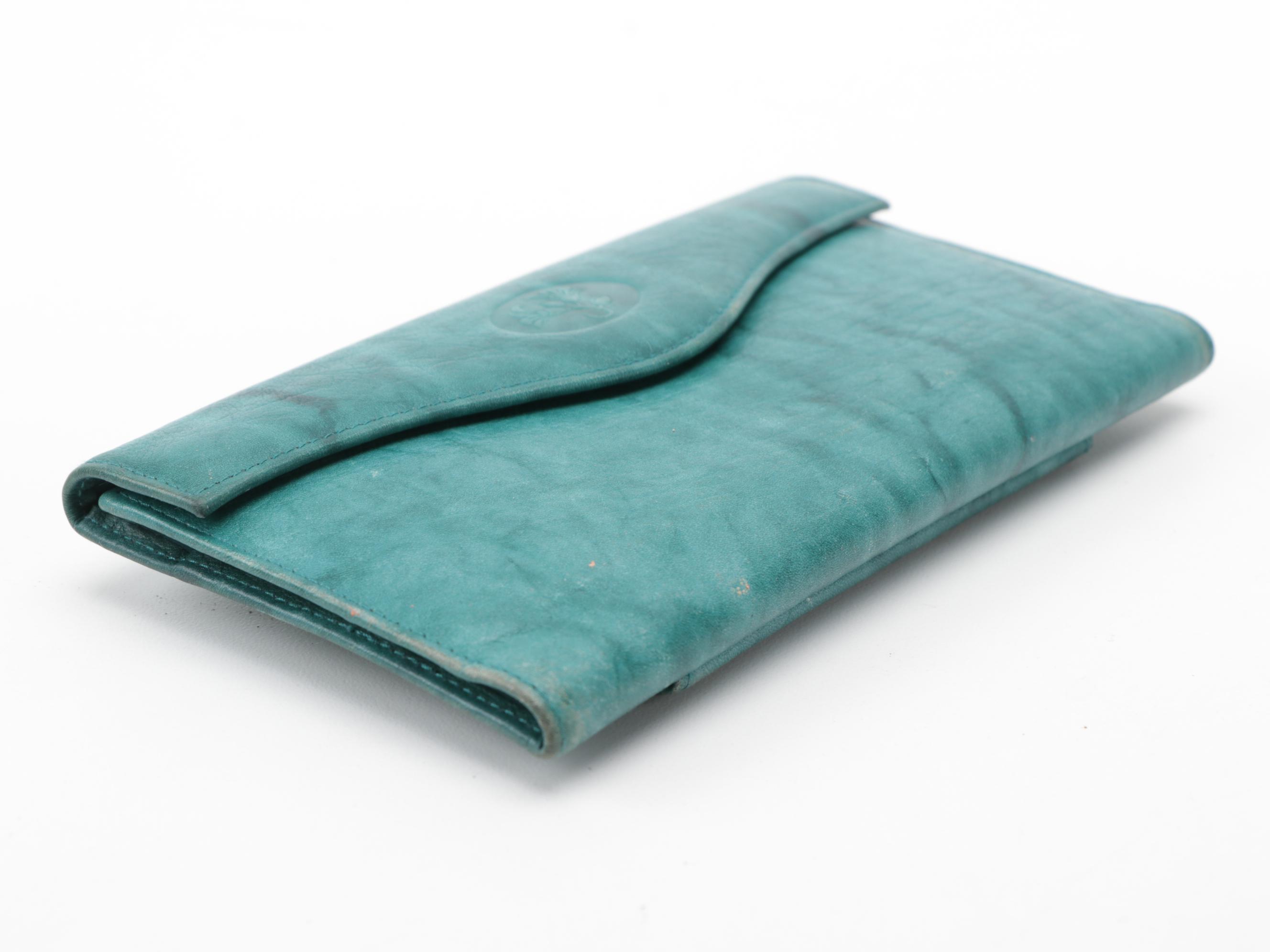 Buxton and Unmarked Leather Wallets with Tory Burch Wristlet