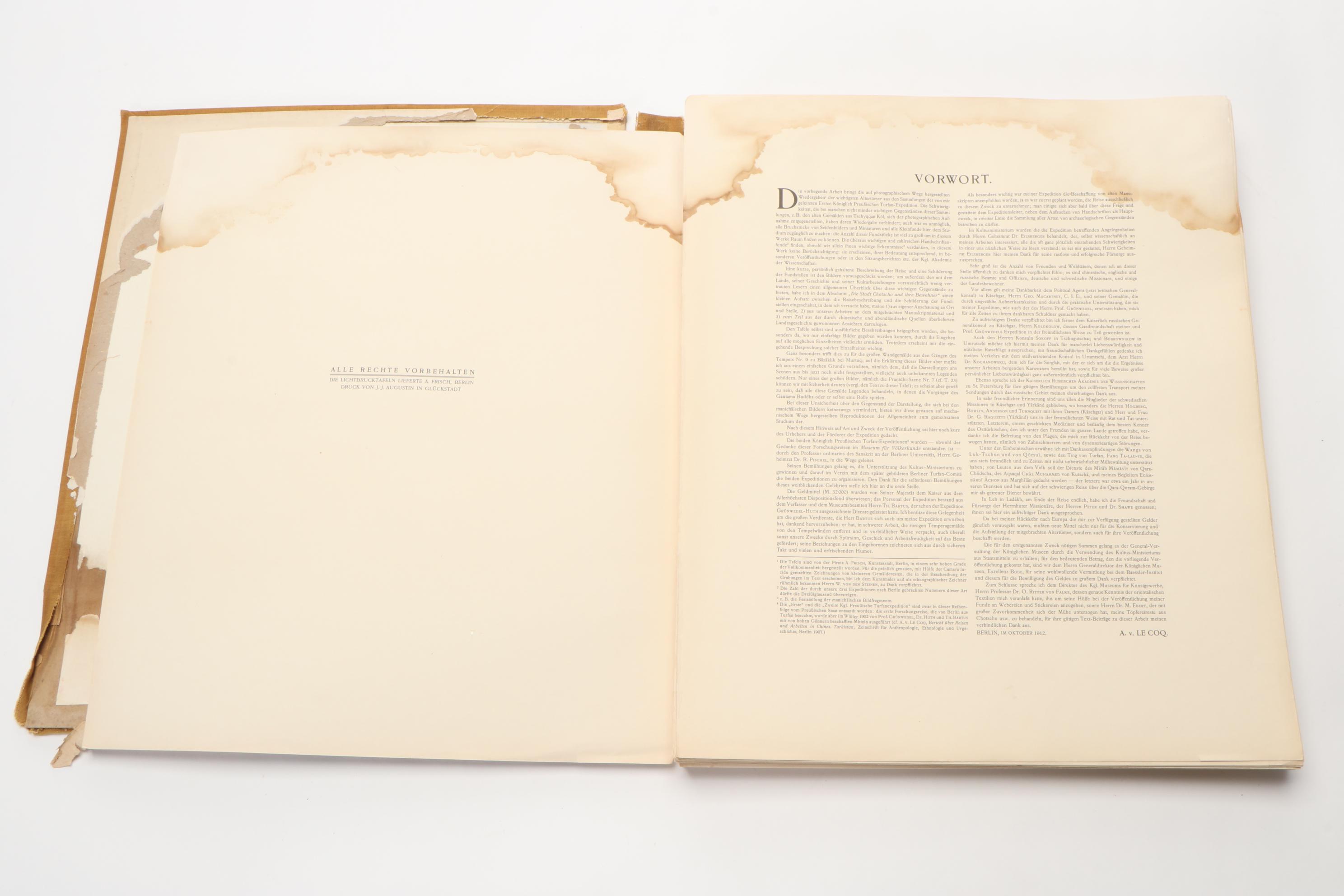 "Chotscho: Koeniglich Preussische Turfan-Expeditionen" by Albert von Le Coq