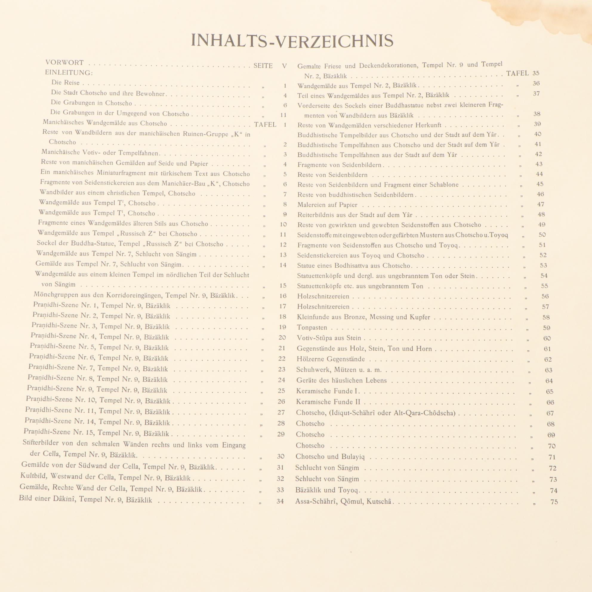 "Chotscho: Koeniglich Preussische Turfan-Expeditionen" by Albert von Le Coq