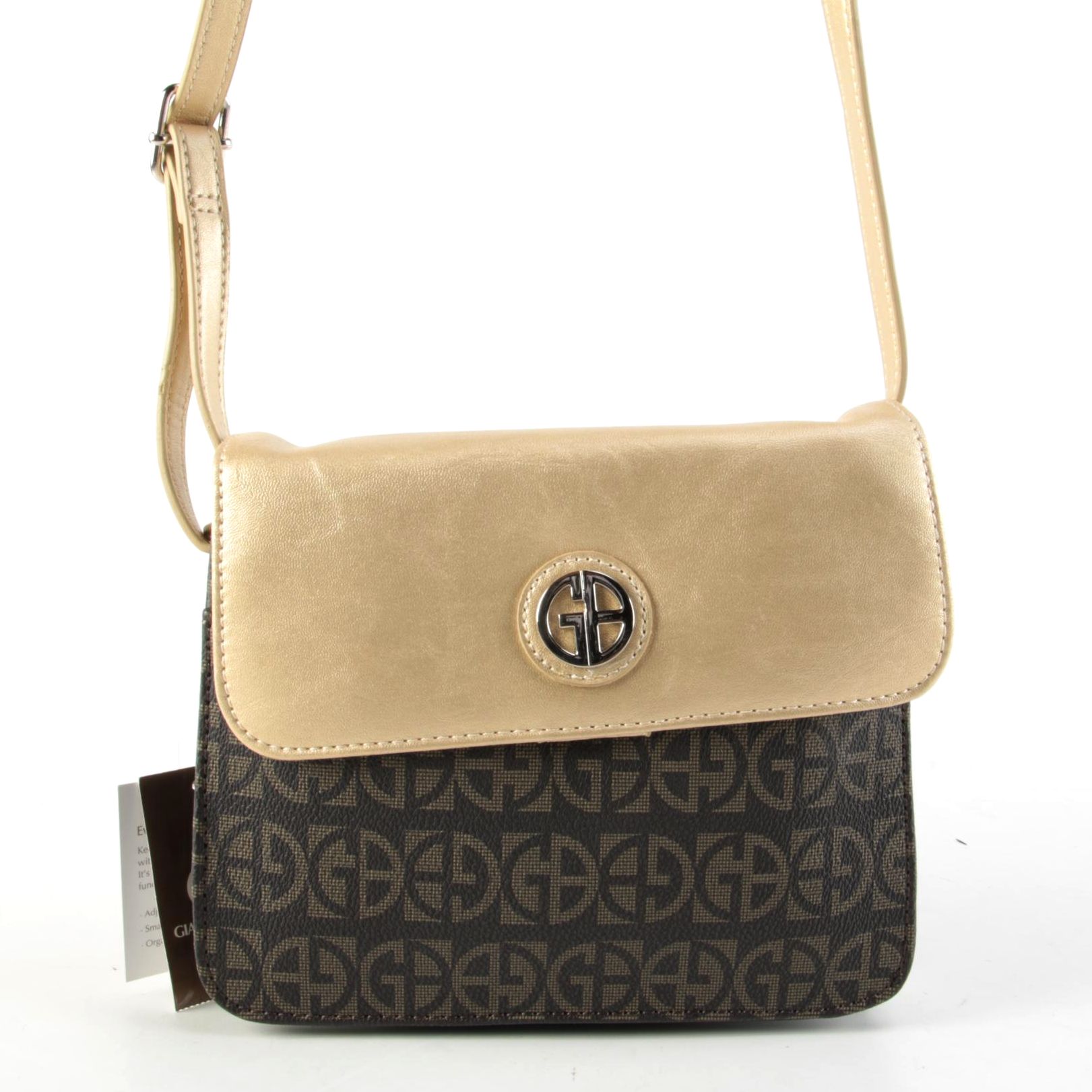 Giani Bernini Signature Colorblock Crossbody Organizer Bag