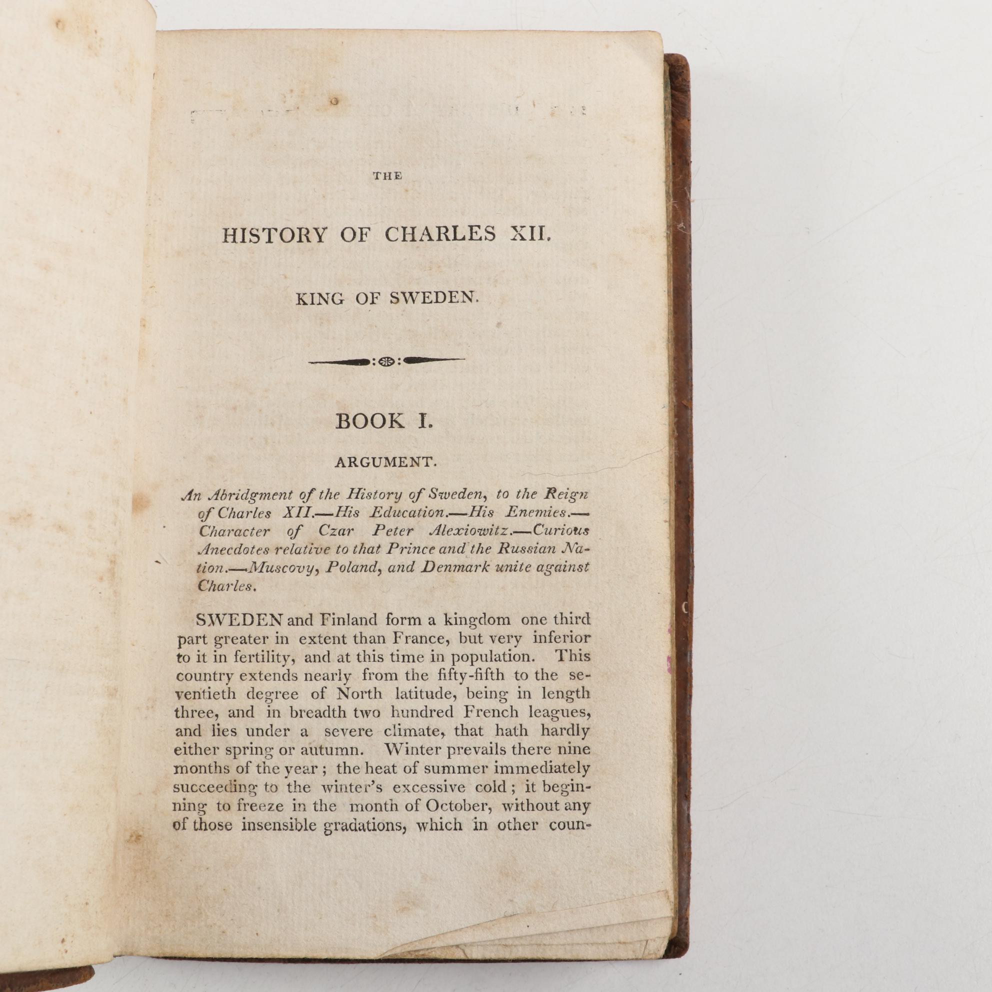 "The History of Charles XII, King of Sweden" by Voltaire and More Nonfiction