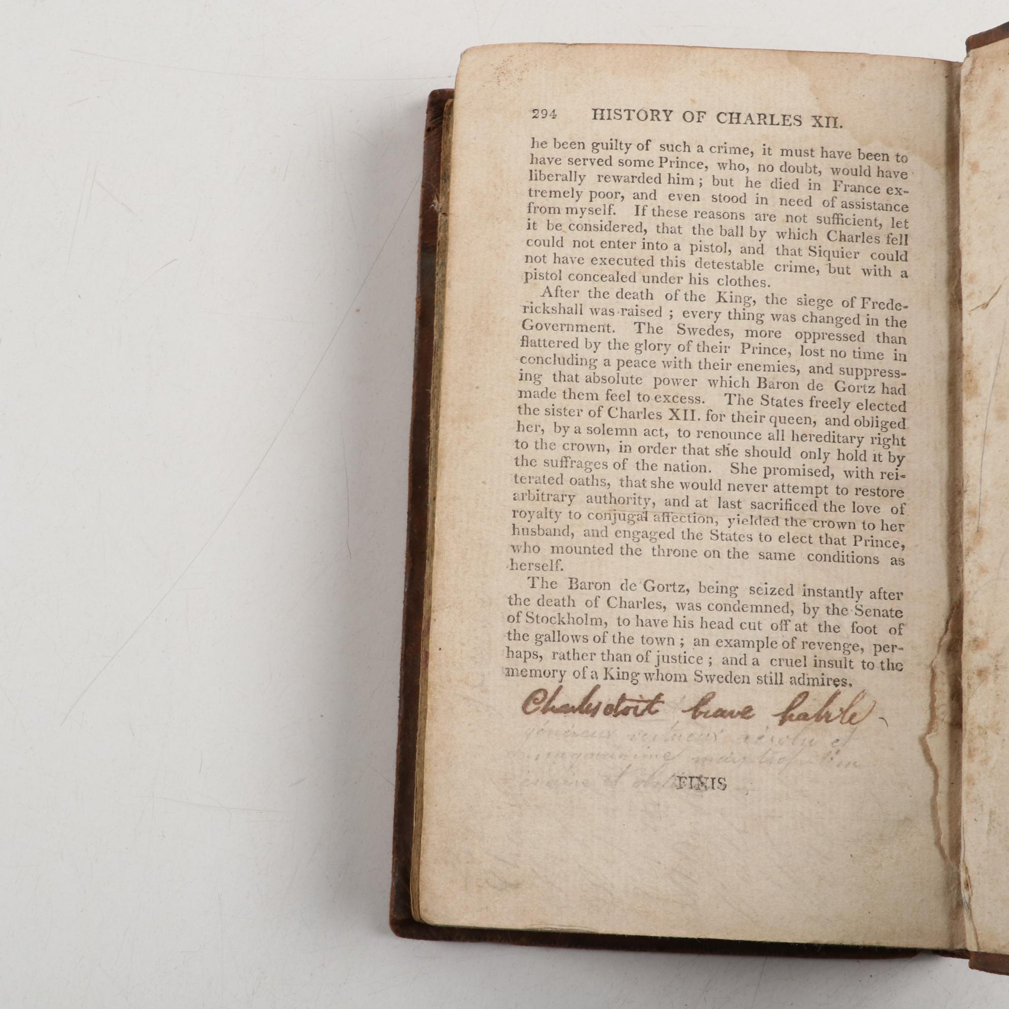 "The History of Charles XII, King of Sweden" by Voltaire and More Nonfiction