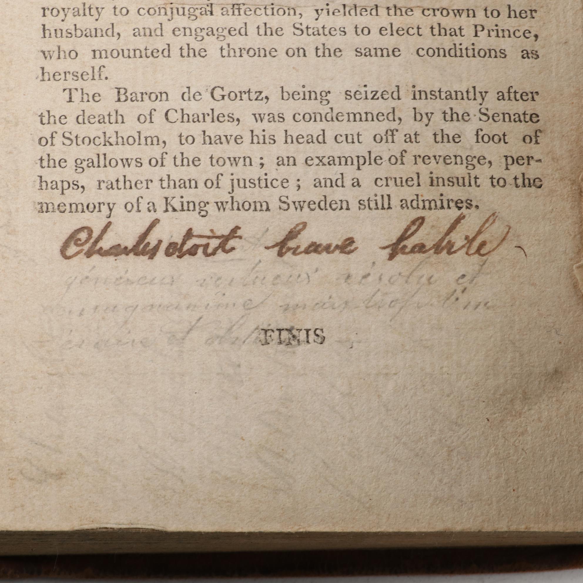 "The History of Charles XII, King of Sweden" by Voltaire and More Nonfiction