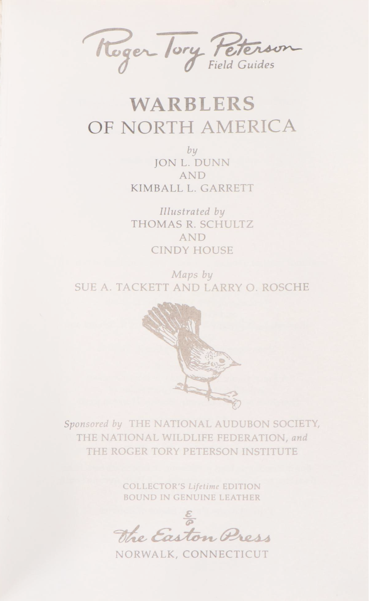 Easton Press Fiftieth Anniversary Edition "Roger Tory Peterson Field Guides"