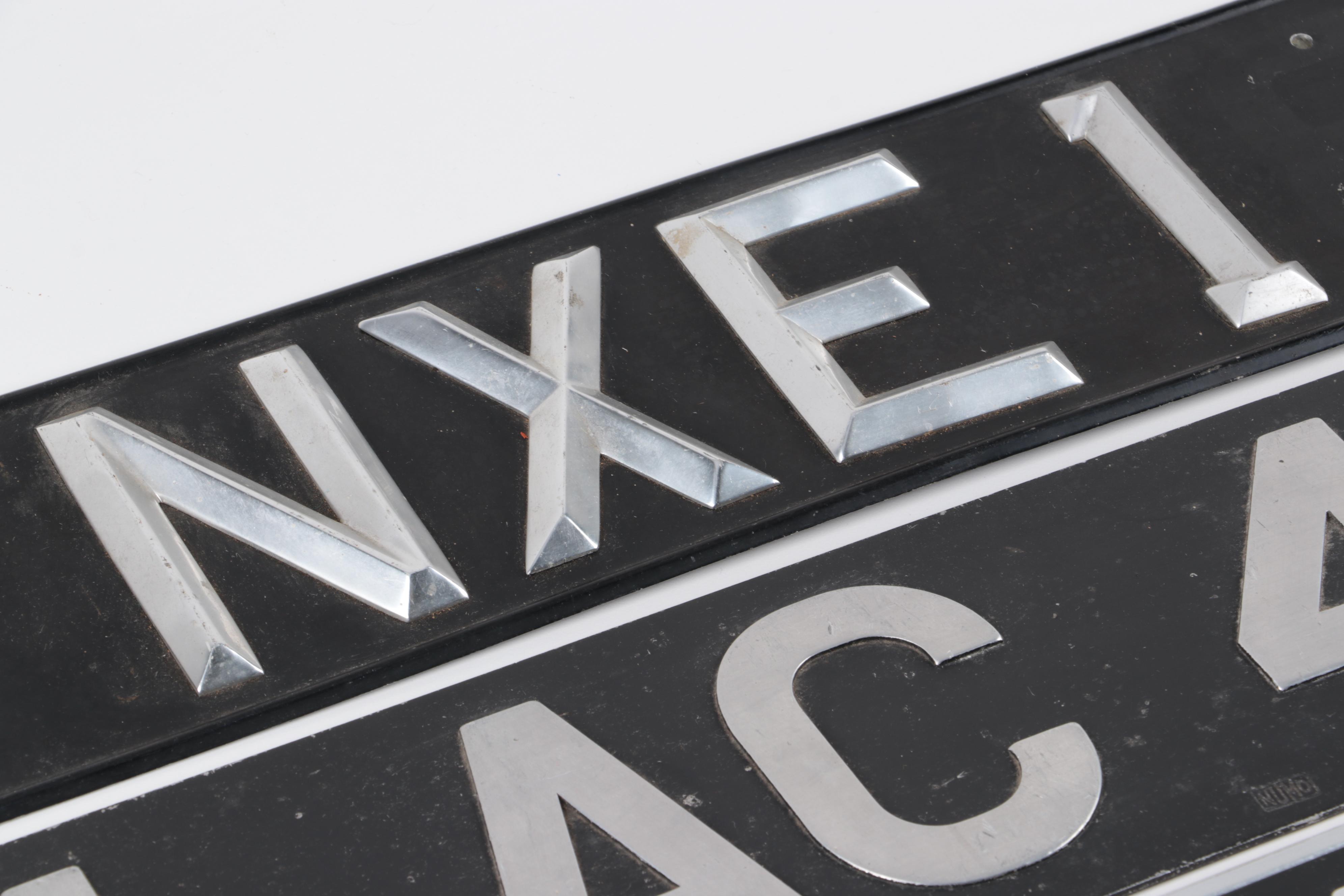 British License Plates Assortments, Mid to Late 20th Century