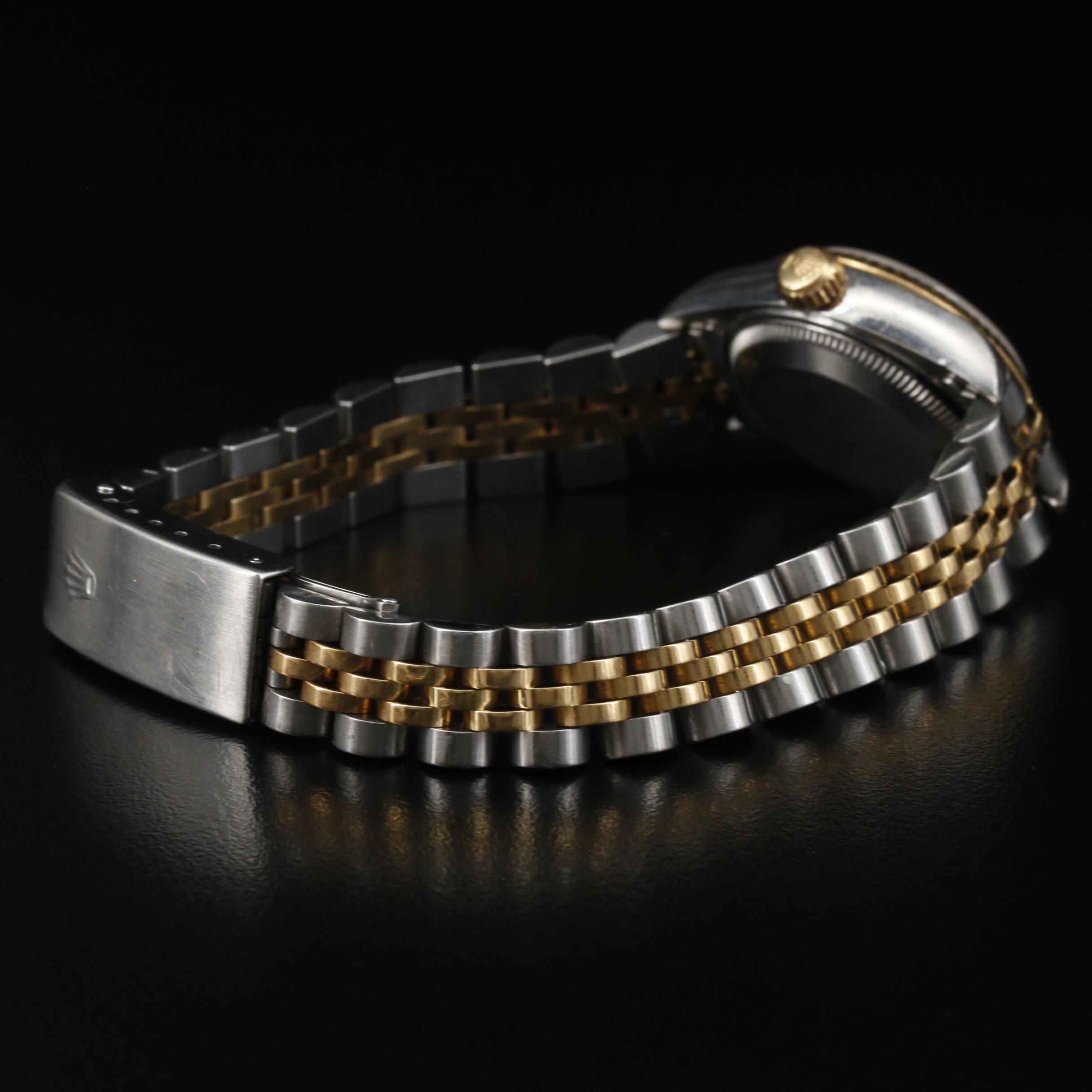 1996 Rolex Datejust 18K and Stainless Steel Automatic Watch