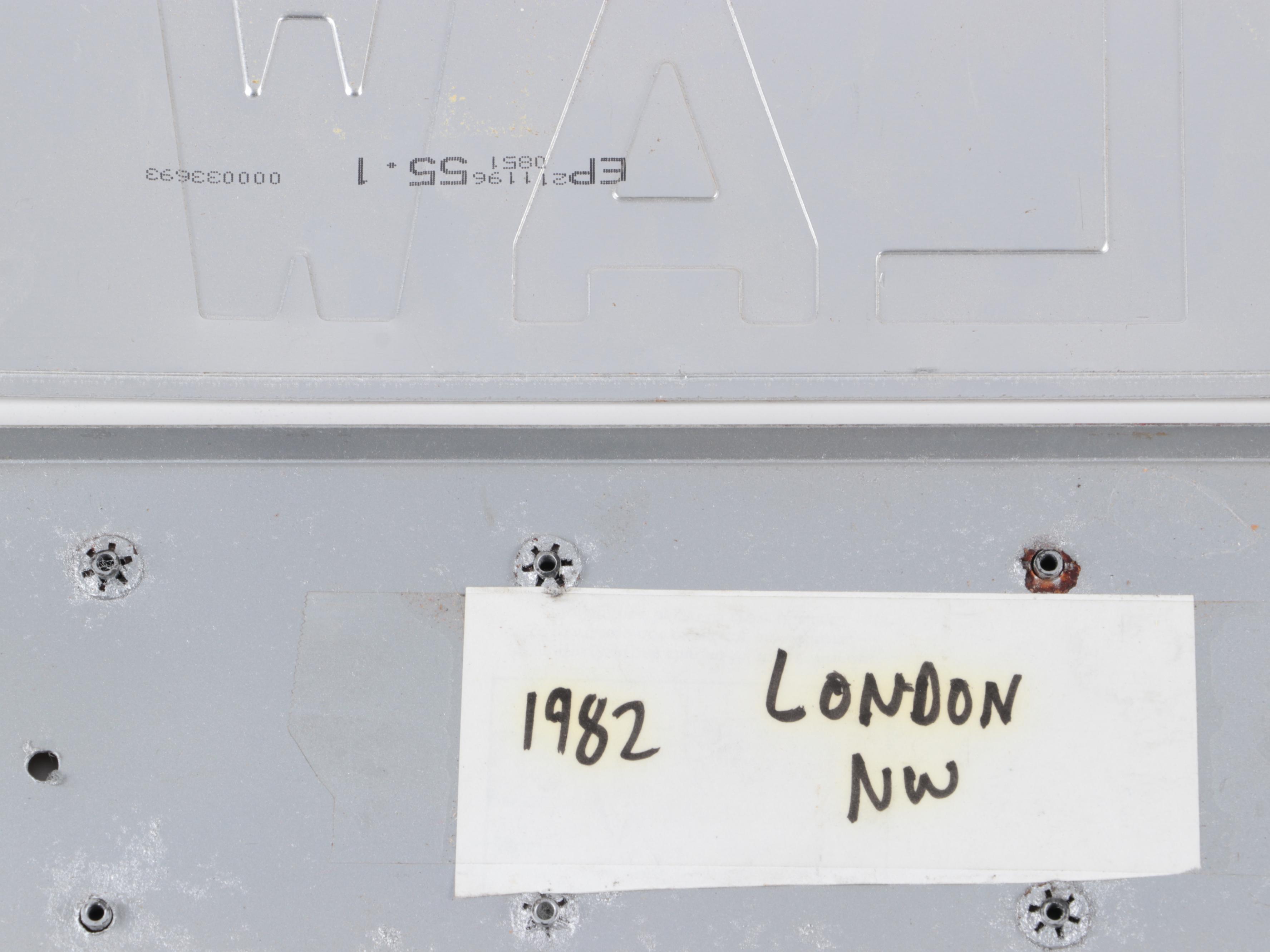 British License Plates Assortments, Mid to Late 20th Century