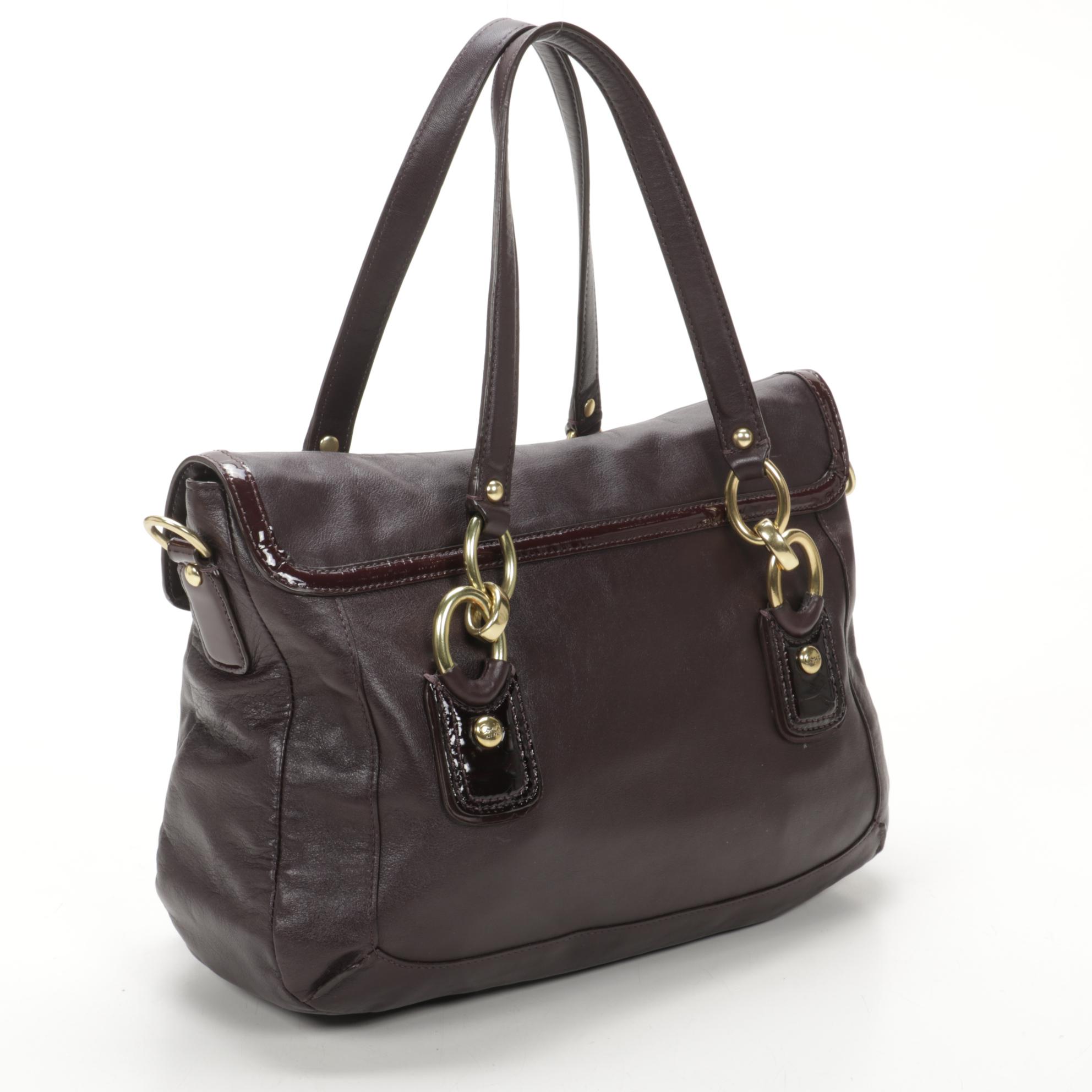 Coach Kristin Exotic Mixed Spectator Satchel