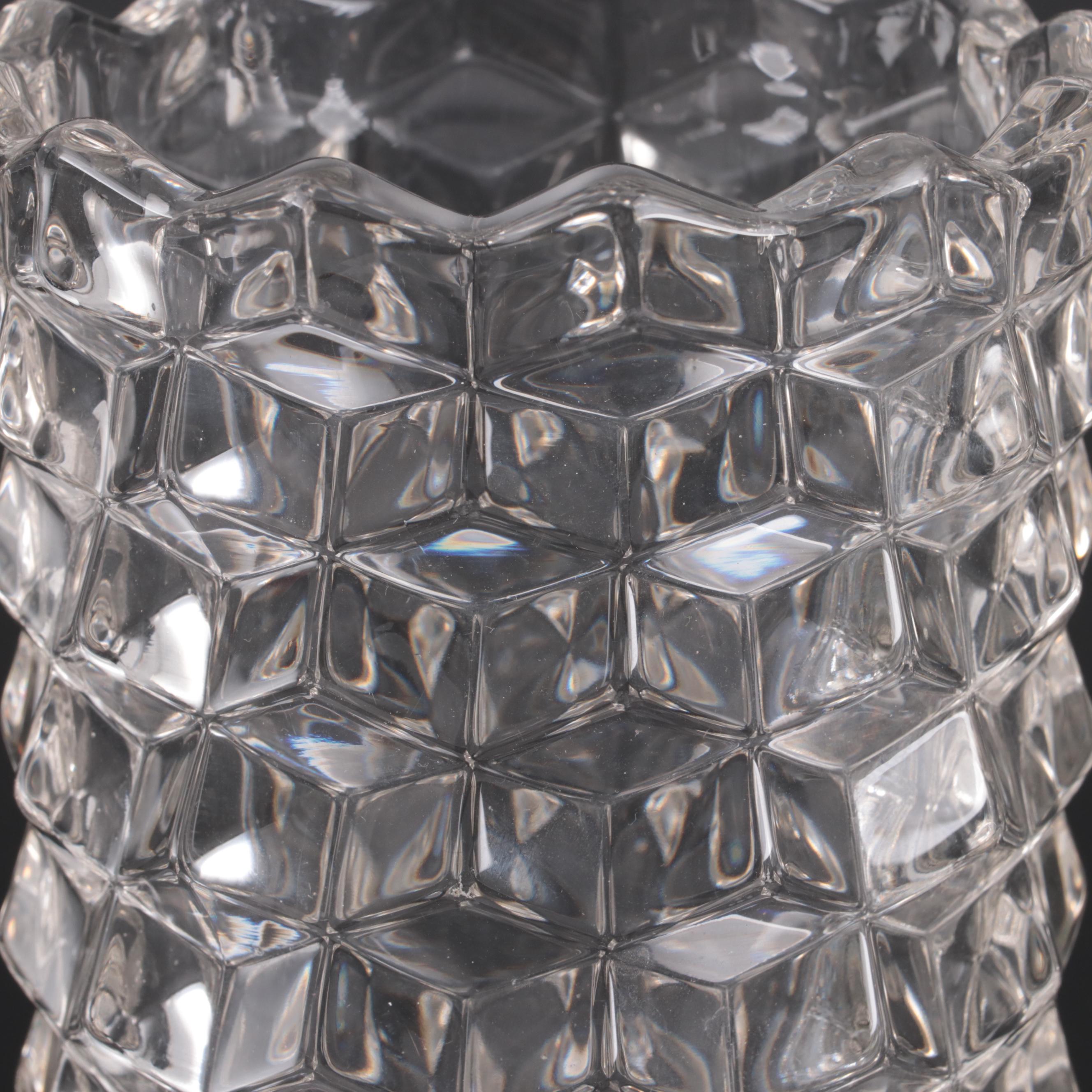 Fostoria "American" Vases, Early to Mid 20th Century