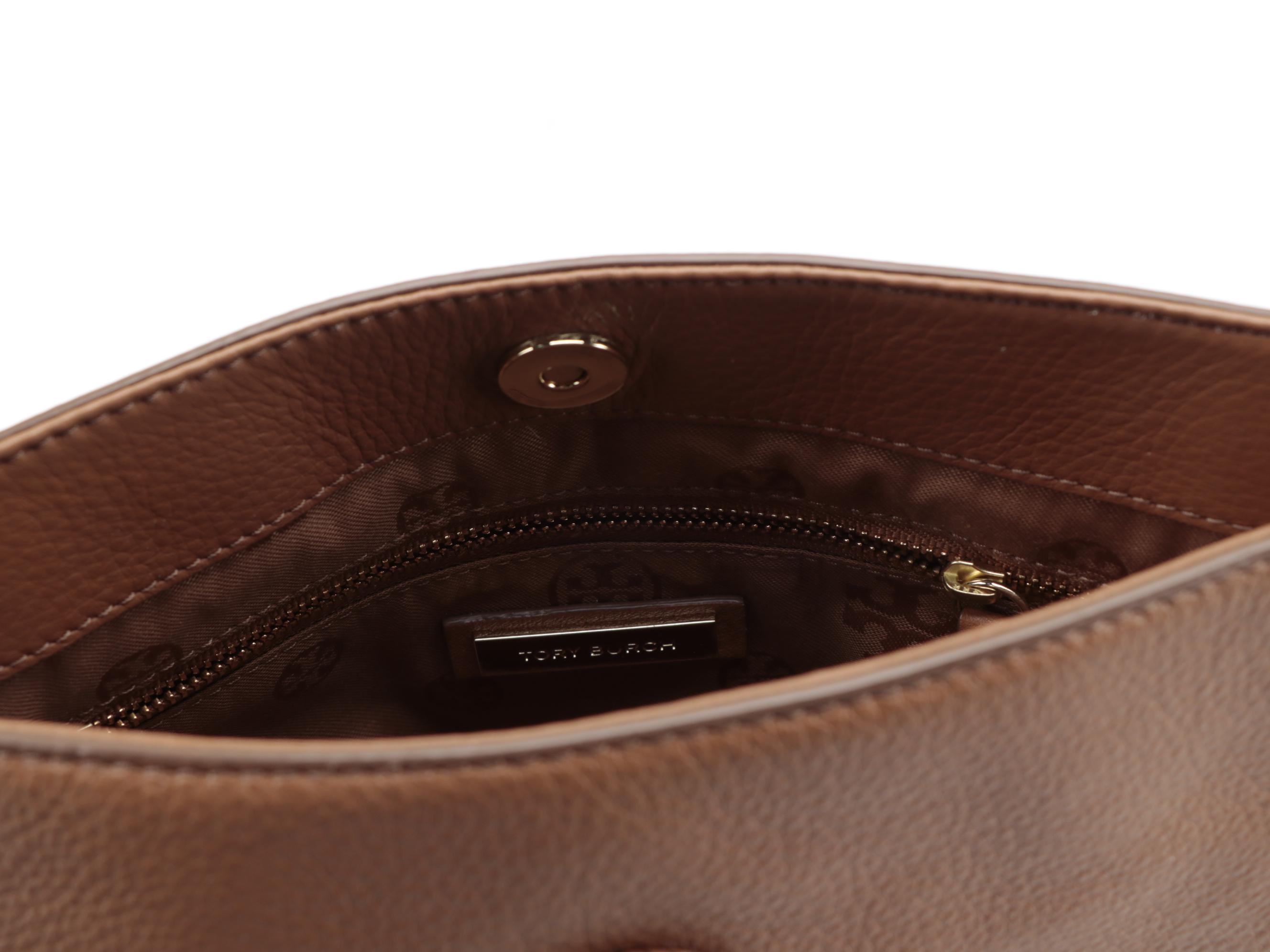 Tory Burch Leather Tote Bag and Chain Strap Crossbody