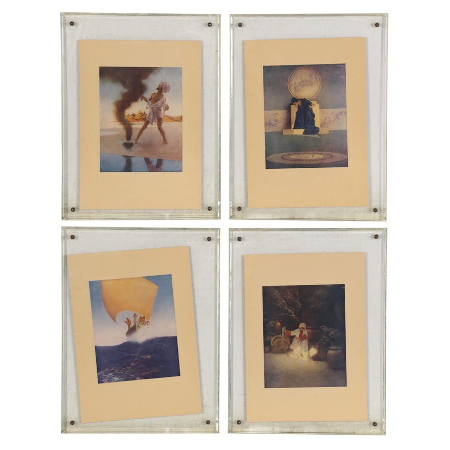 Offset Lithographs after Maxfield Parrish's "The Arabian Nights"