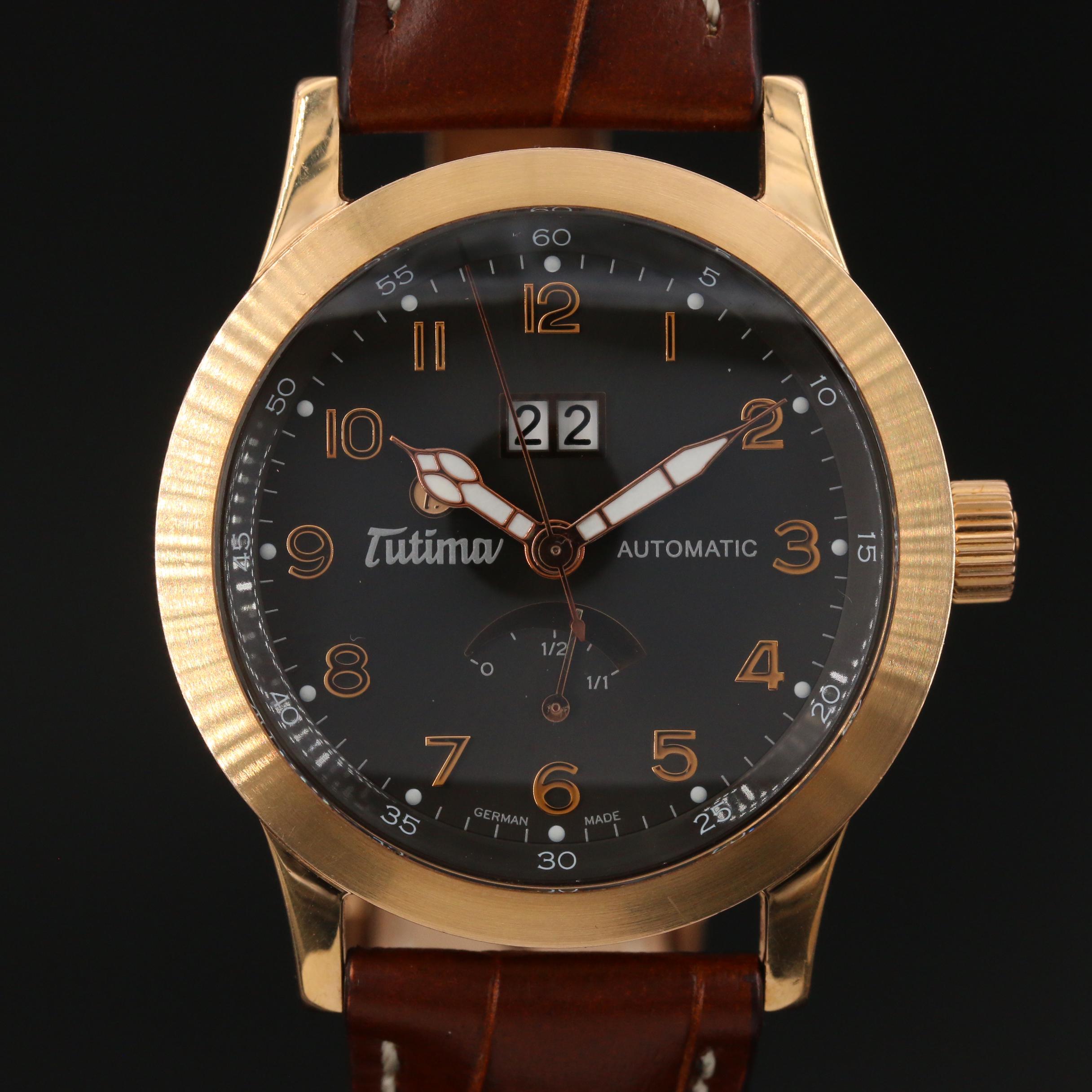 Tutima Valeo Reserve 18K Rose Gold Automatic Watch
