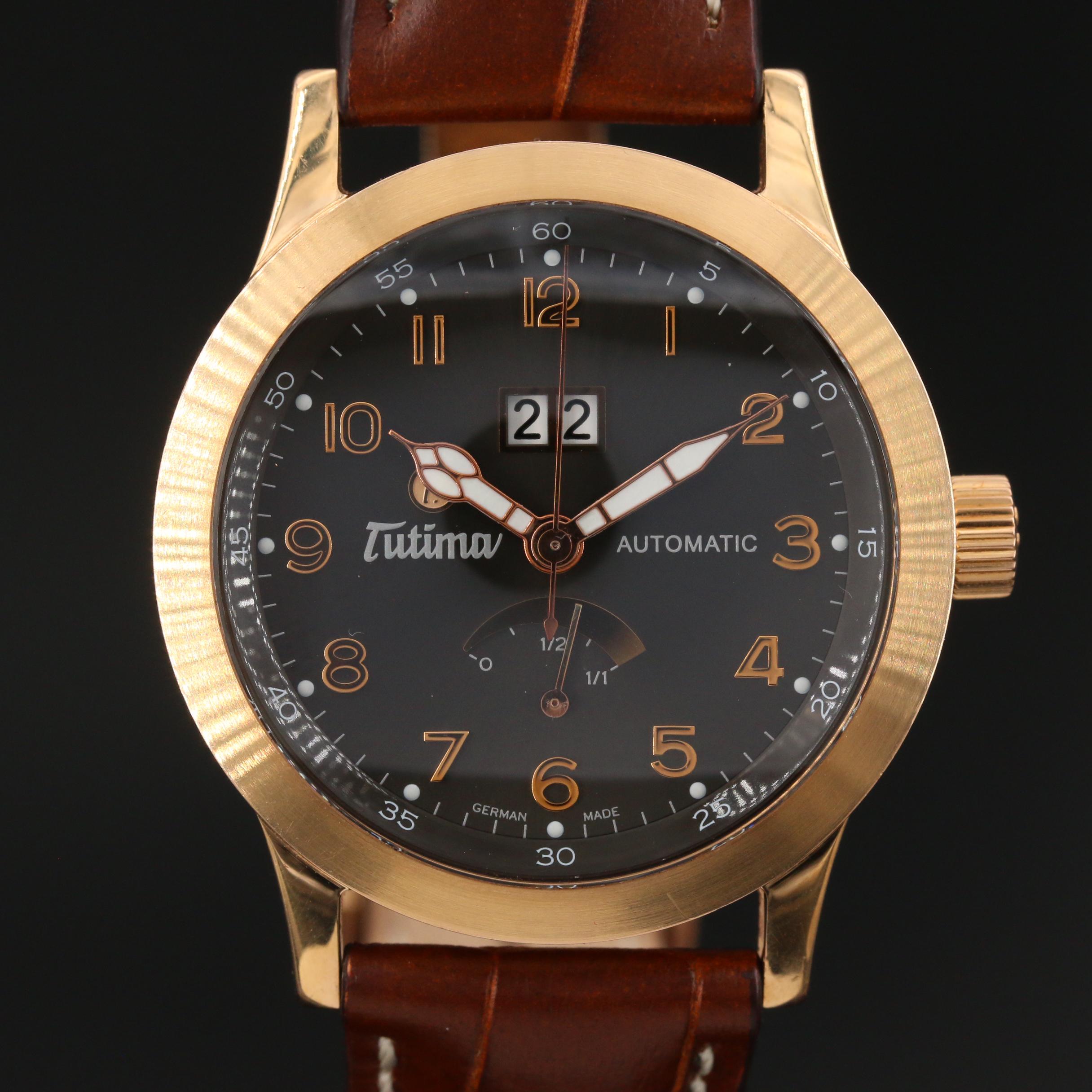 Tutima Valeo Reserve 18K Rose Gold Automatic Watch