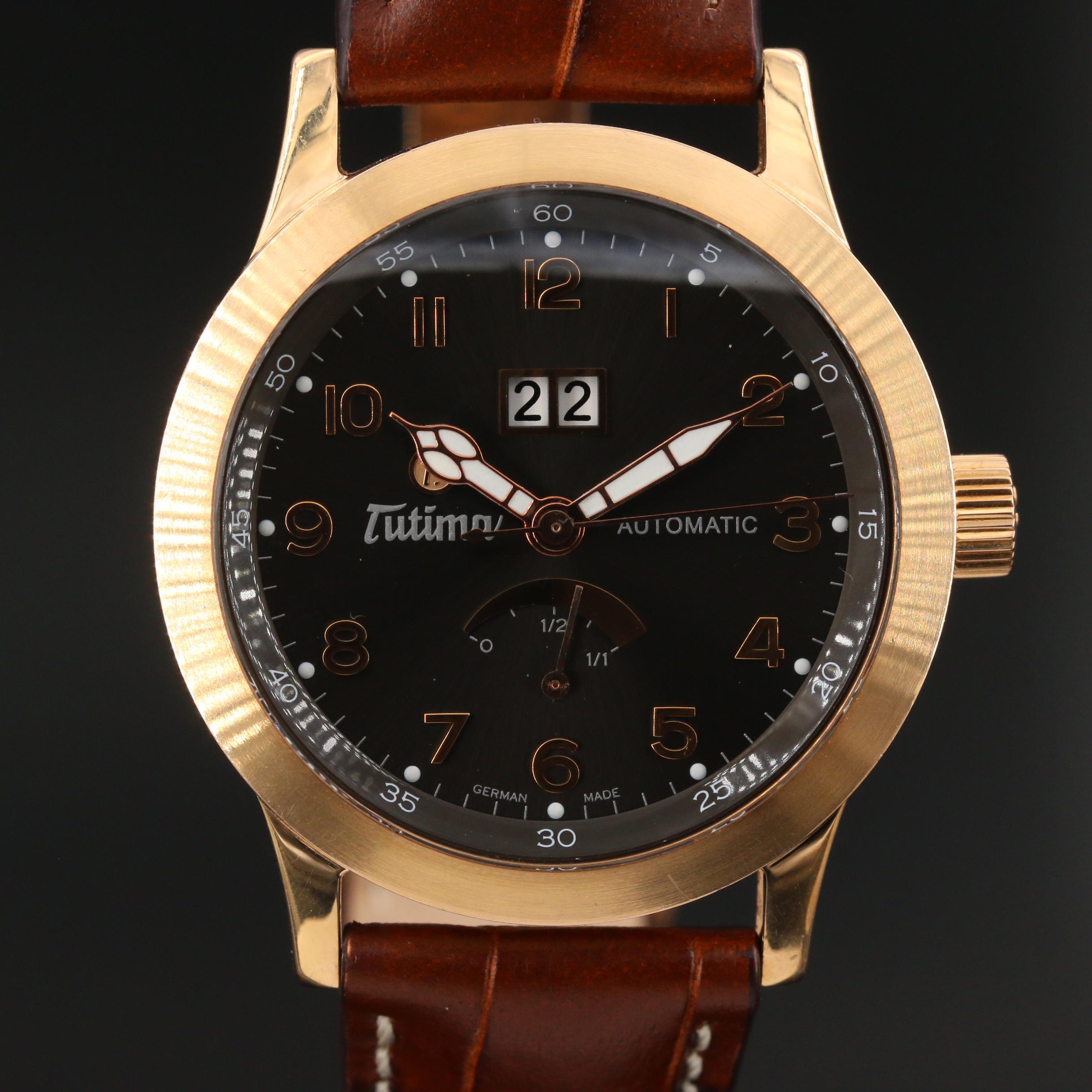 Tutima Valeo Reserve 18K Rose Gold Automatic Watch