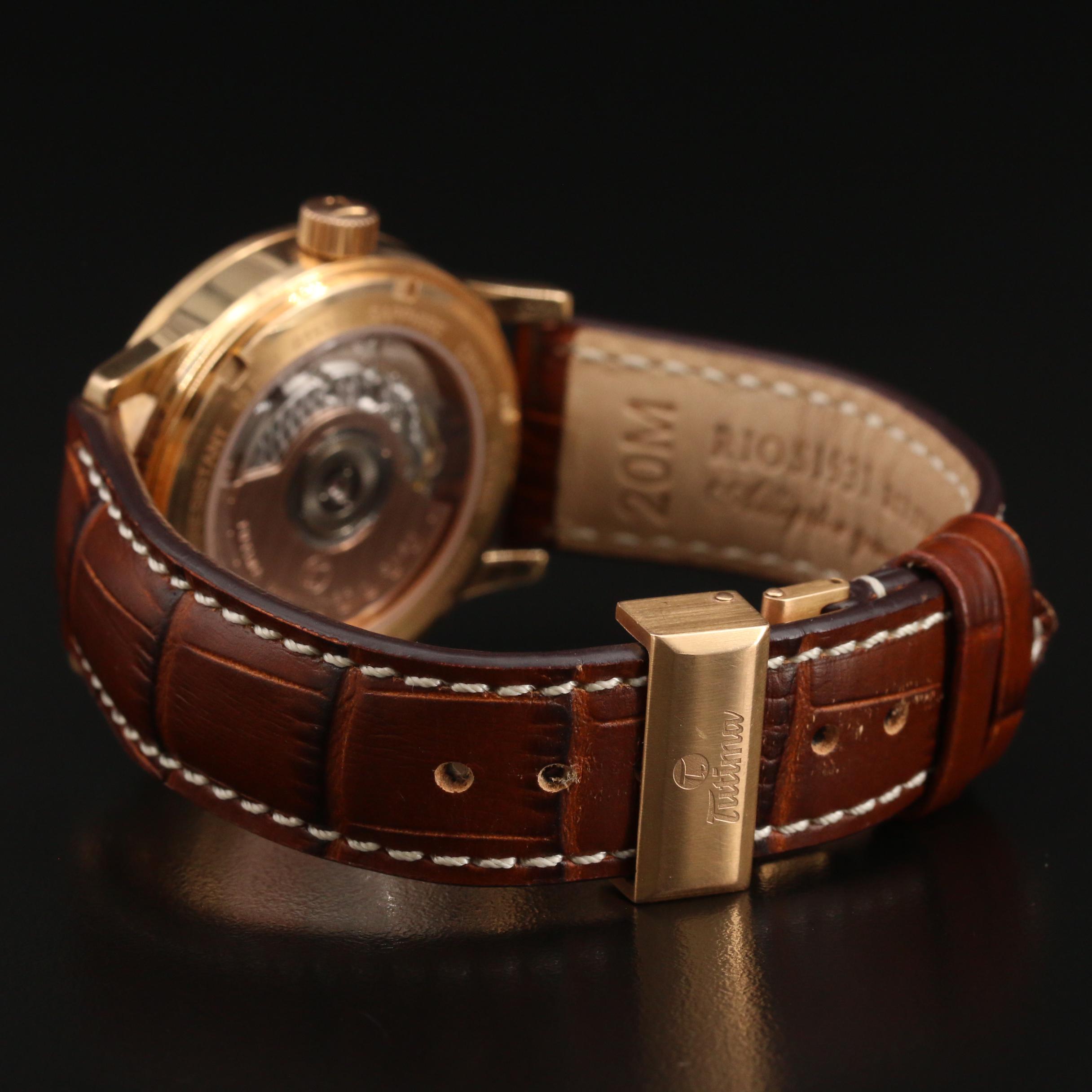 Tutima Valeo Reserve 18K Rose Gold Automatic Watch