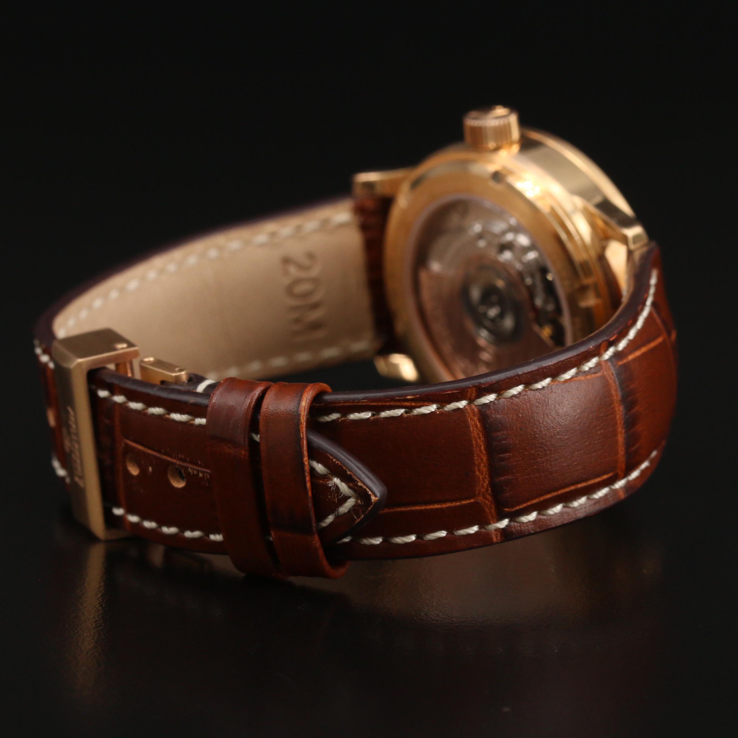 Tutima Valeo Reserve 18K Rose Gold Automatic Watch