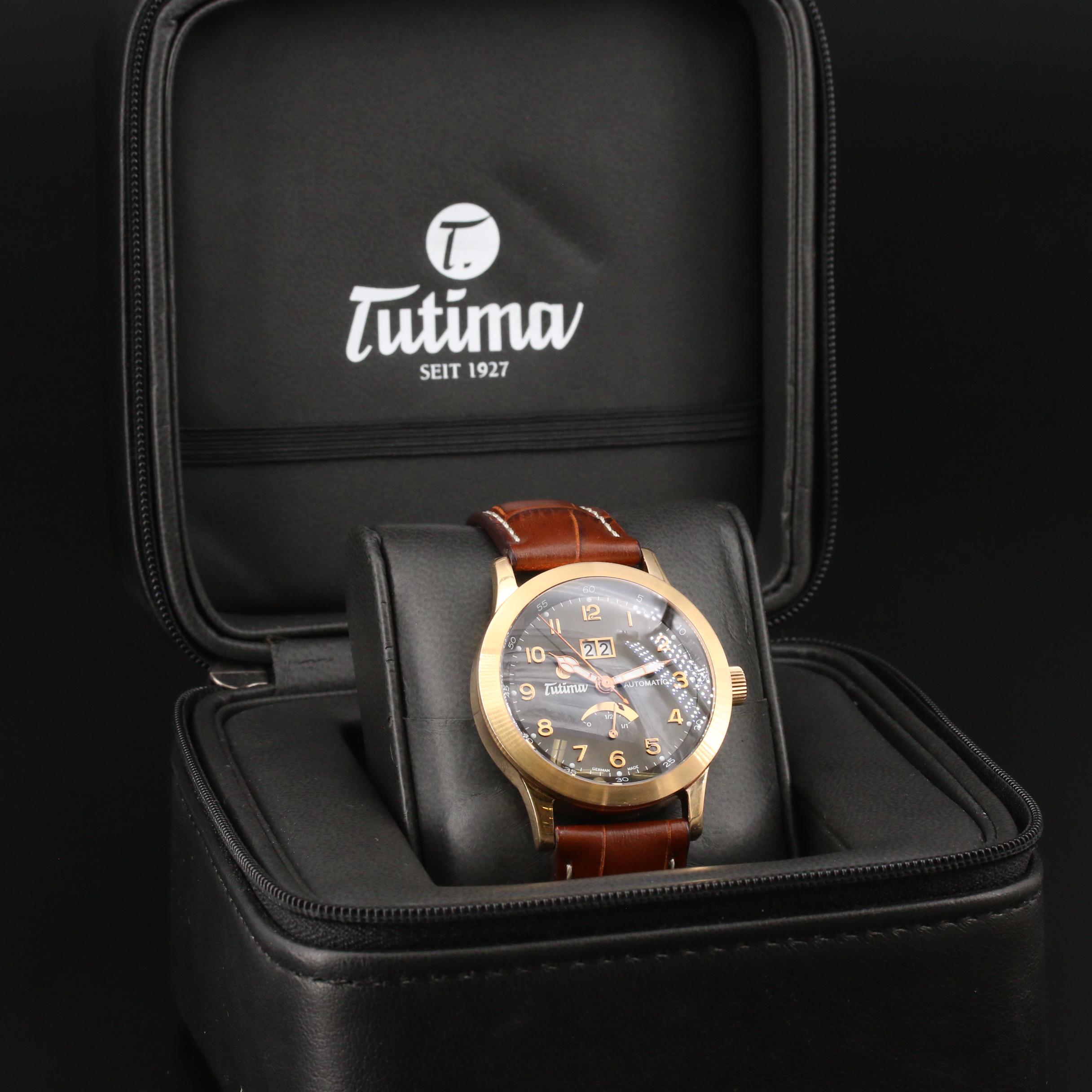 Tutima Valeo Reserve 18K Rose Gold Automatic Watch